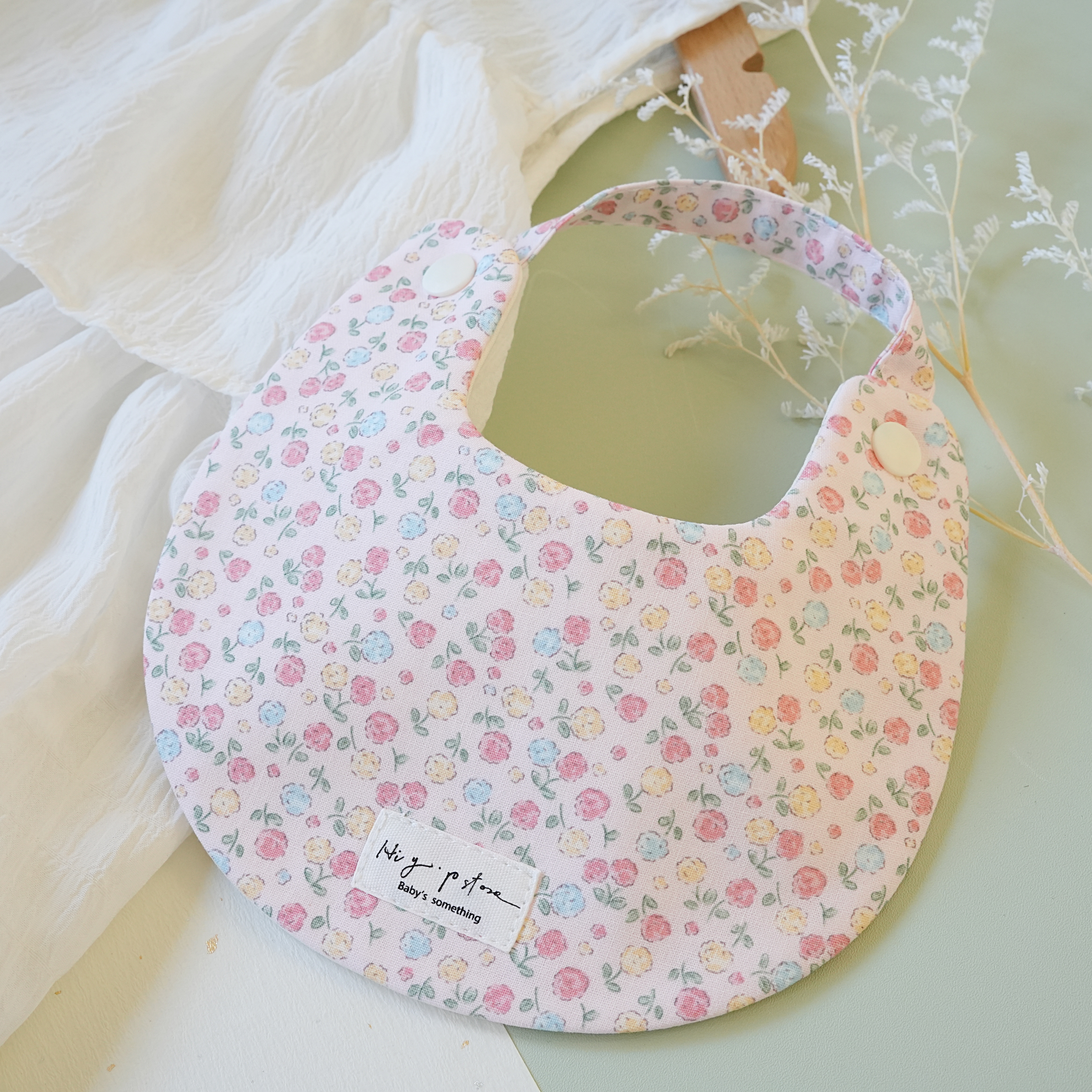 Hi Y.P store-手作圍兜-爛漫玫瑰