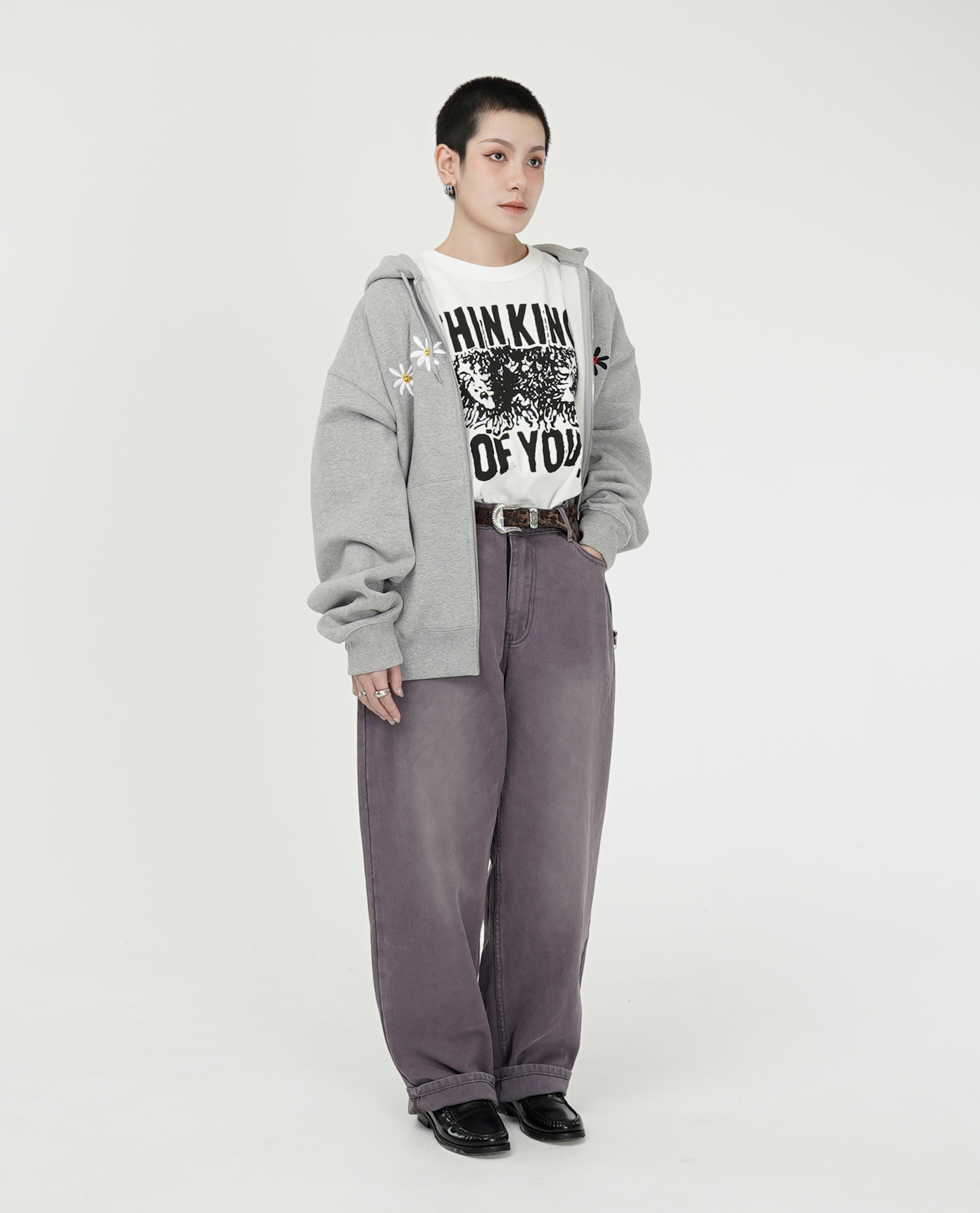 Labros Brushed Smart Daisy Pants - 24 FW