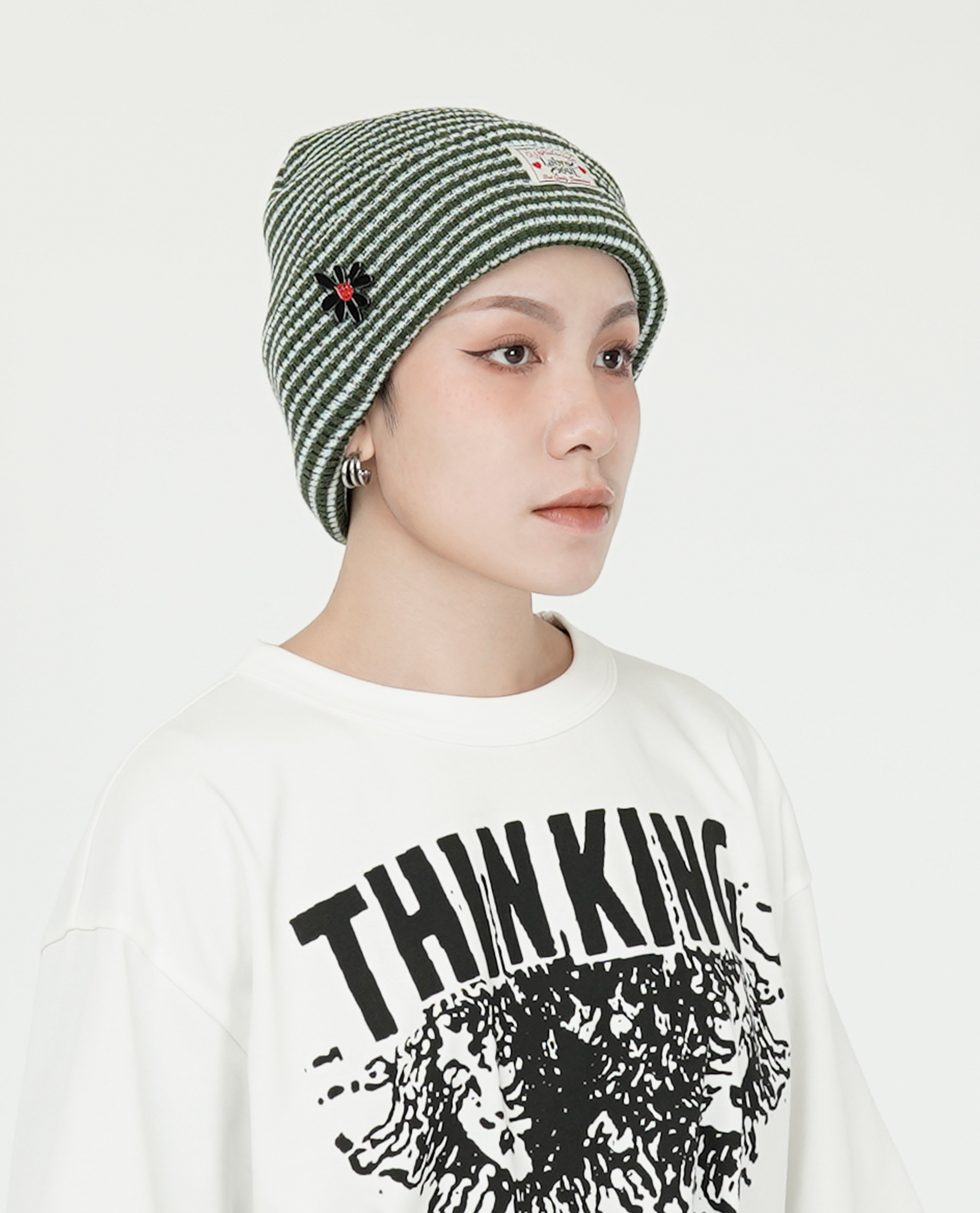 Labros Stripe Beanie - 24FW