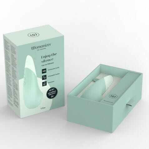 Womanizer Vibe UltraWave Clitoral Vibrator - Sage Green