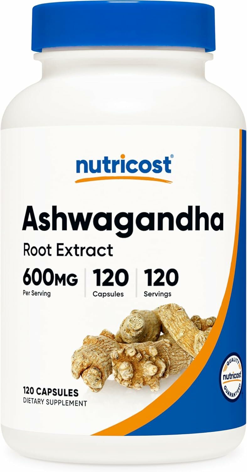 [現貨] Nutricost 南非醉茄 600毫克 120粒 Ashwagandha