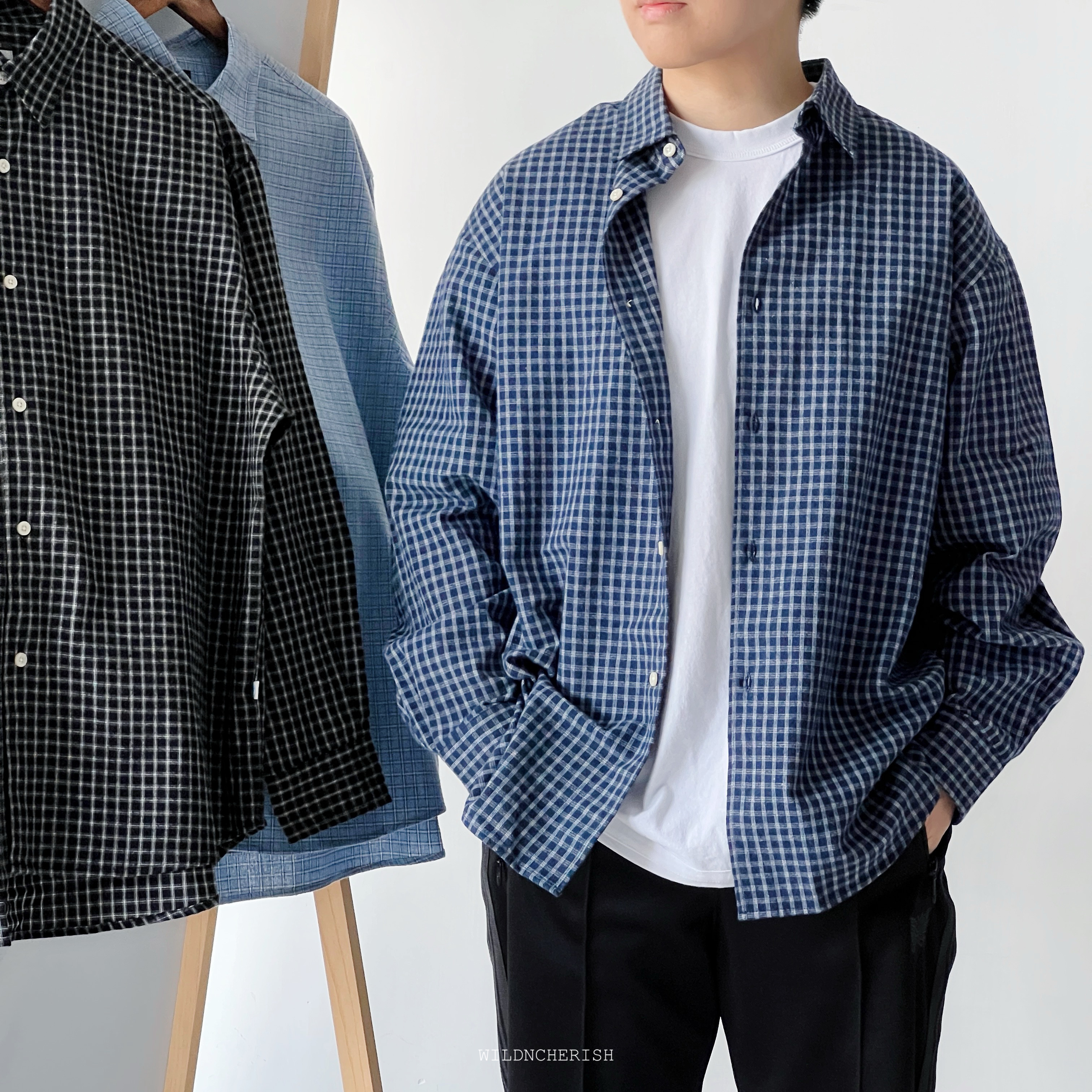 現貨 | Lawson x Freak's Store Relax-fit Instant Check Flannel Shirt 法蘭絨