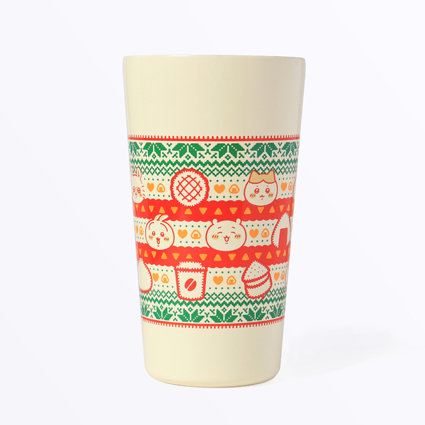 【現貨】7-11限定 Chiikawa毛衣圖案不鏽鋼杯