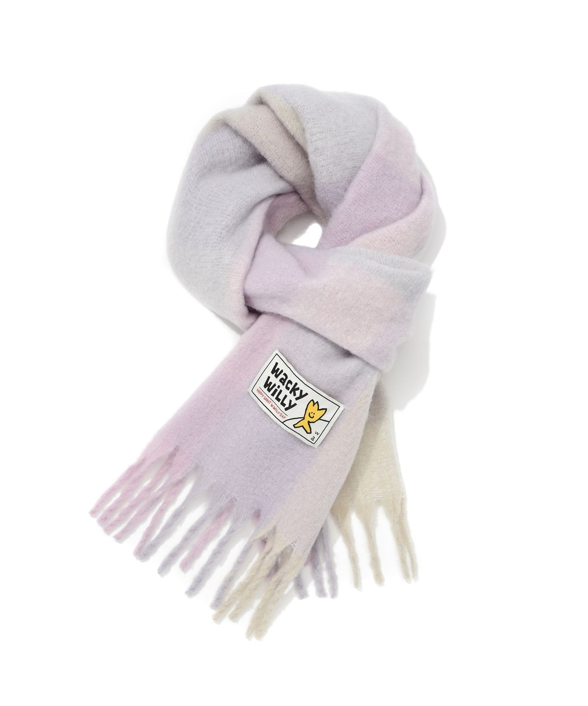 【代購】Wacky Willy 小飛人 Big muffler 圍巾 圍脖 MG2403MU01