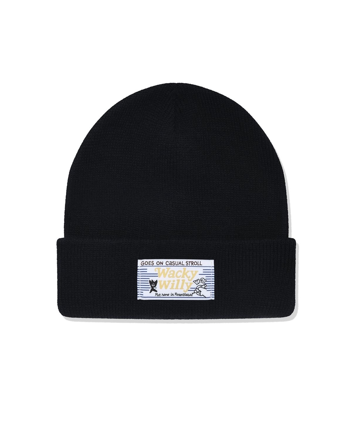 【代購】Wacky Willy 小飛人 Label Beanie 保暖 毛帽 MG2403CA10