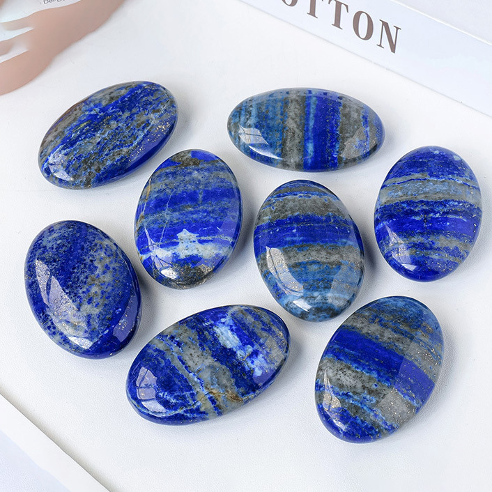 【礦藏】原礦青金石/隨身攜帶手把件(附絨布袋)