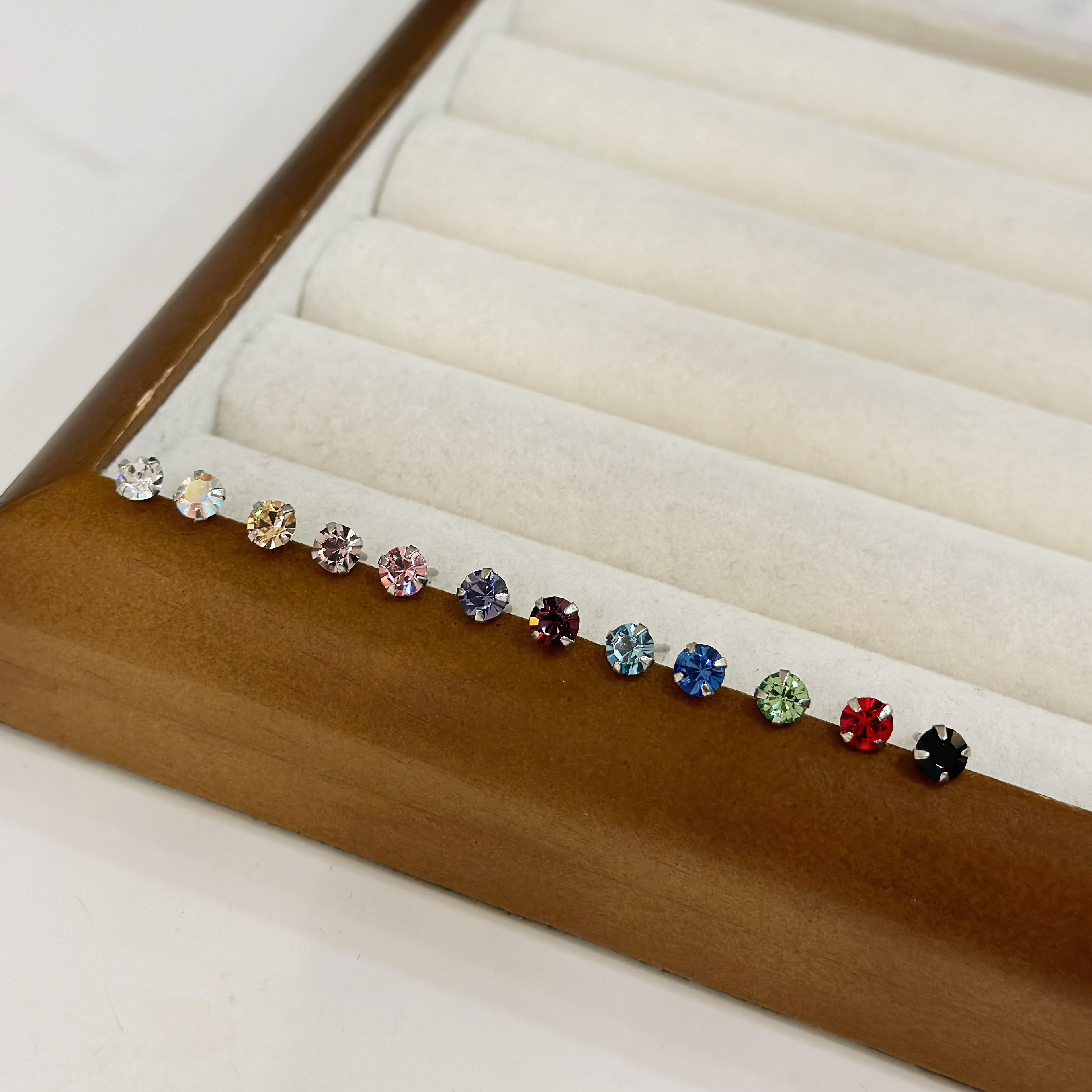 【鈦鋼】單鑽耳針5mm