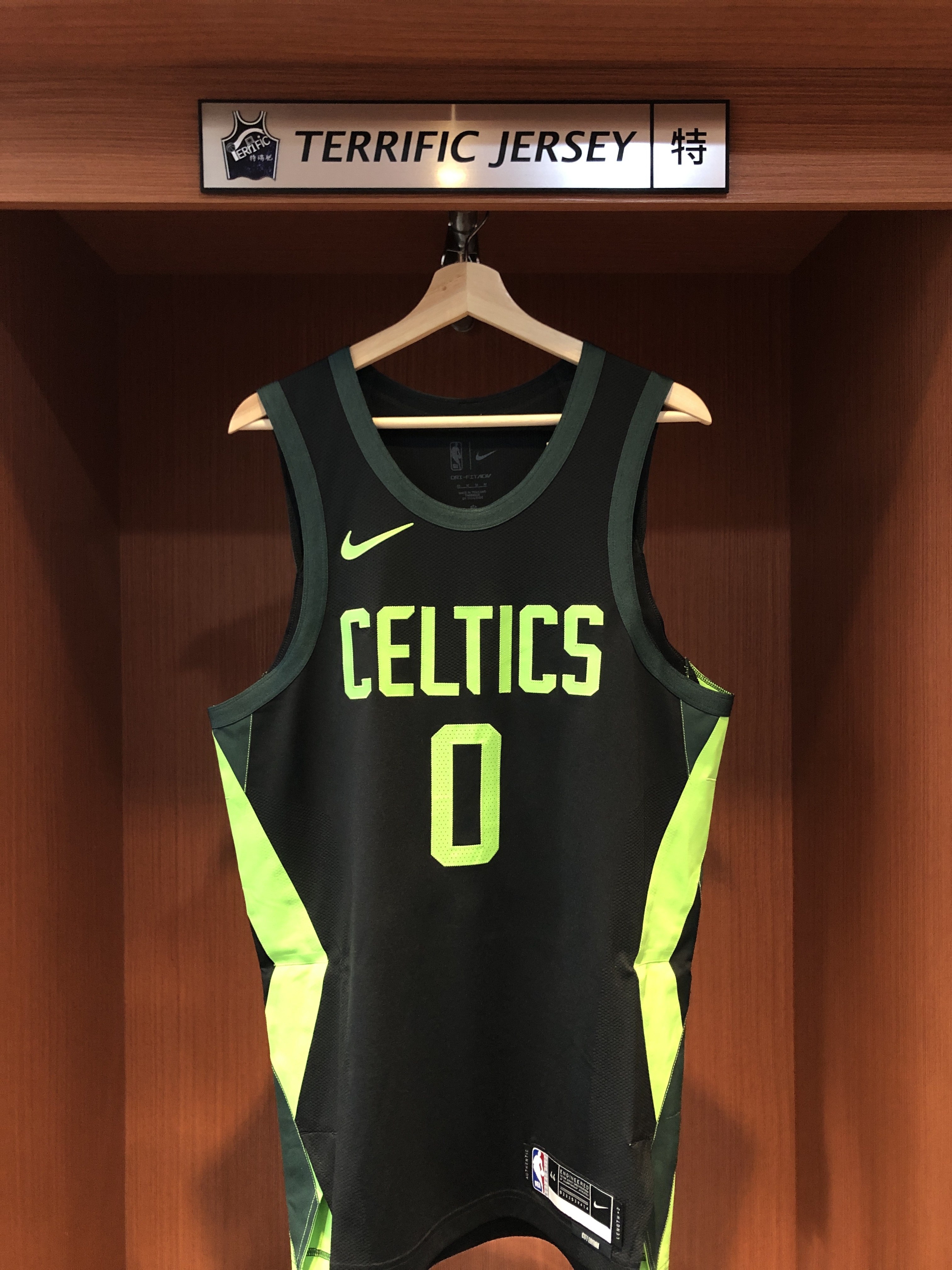 NBA球衣 Jayson Tatum 波士頓賽爾提克城市 City Nike Authentic 球員版 電繡 全新