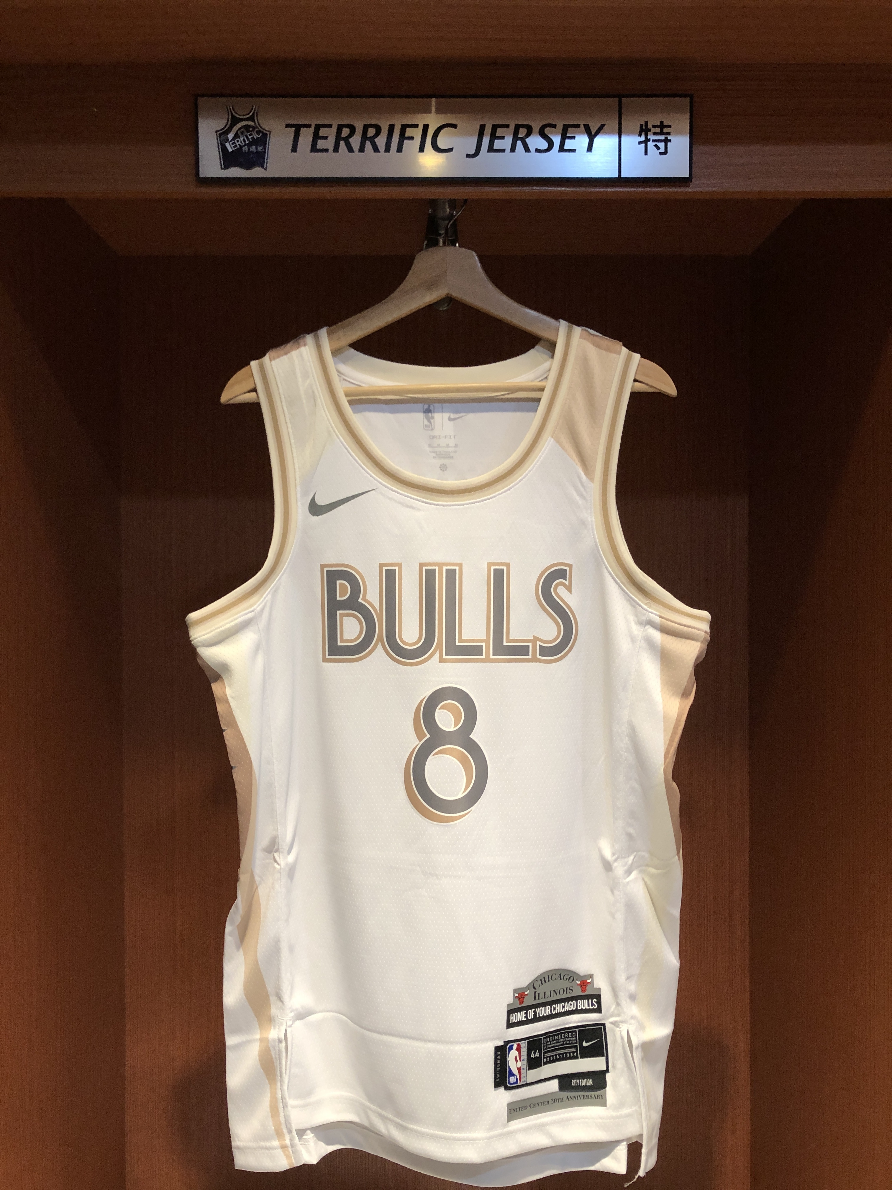 NBA球衣 Zach Lavine 芝加哥公牛城市 City Nike Swingman 球迷版 熱轉印 全新