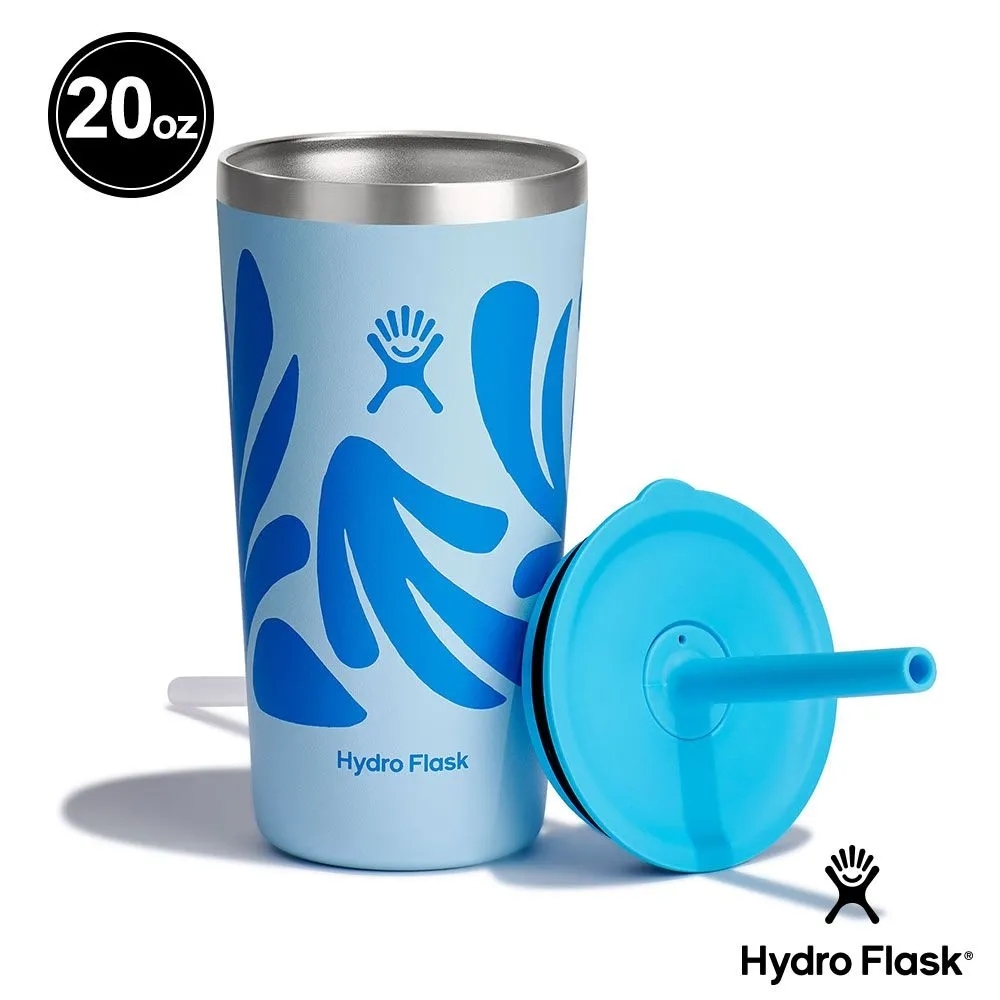 Hydro Flask Ty Williams 20oz 保溫吸管隨行杯 冰山藍 HFLET20PISLF23