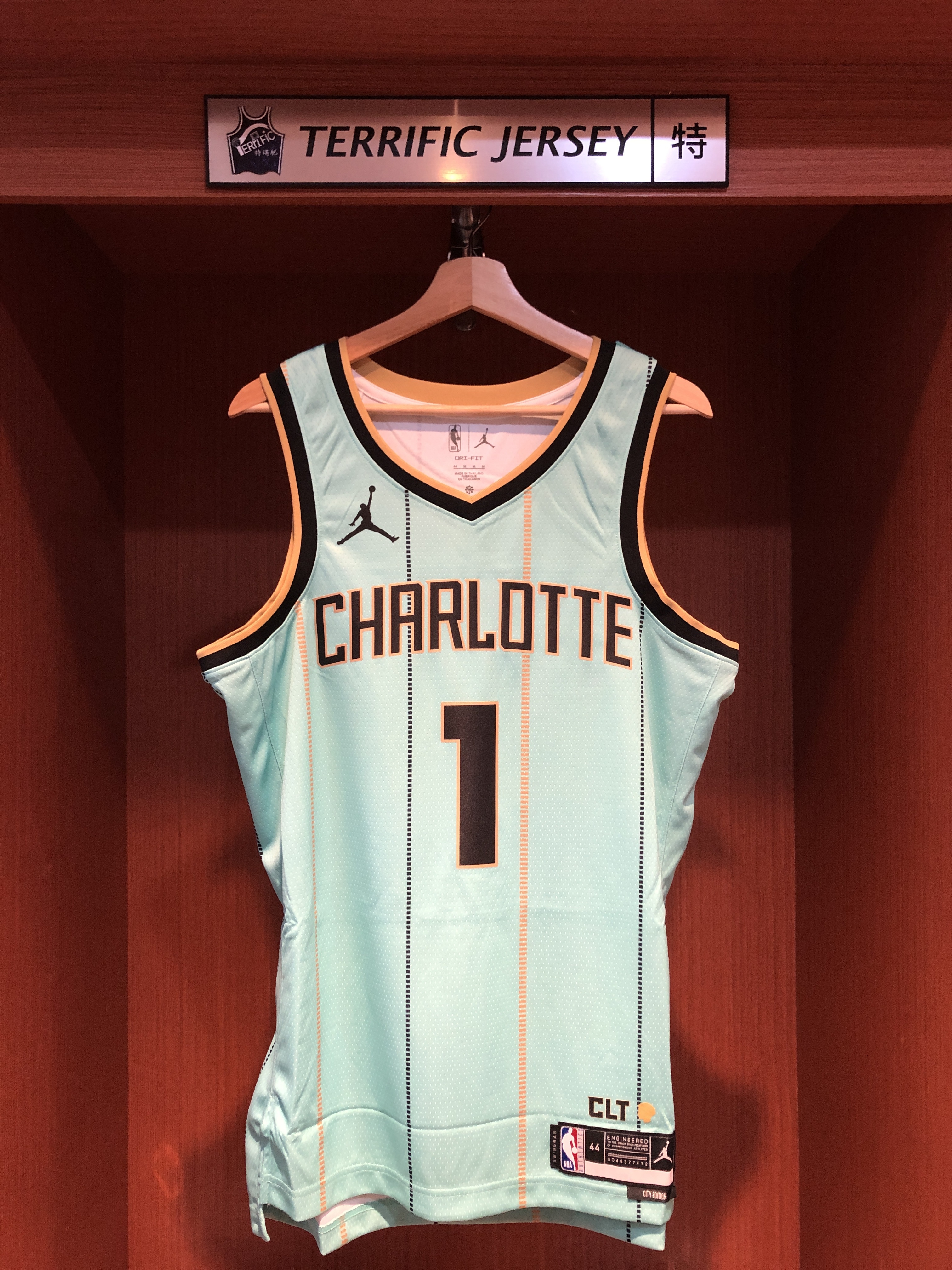 NBA球衣 Lamelo Ball 夏洛特黃蜂城市 City Jordan Swingman 球迷版 熱轉印 全新