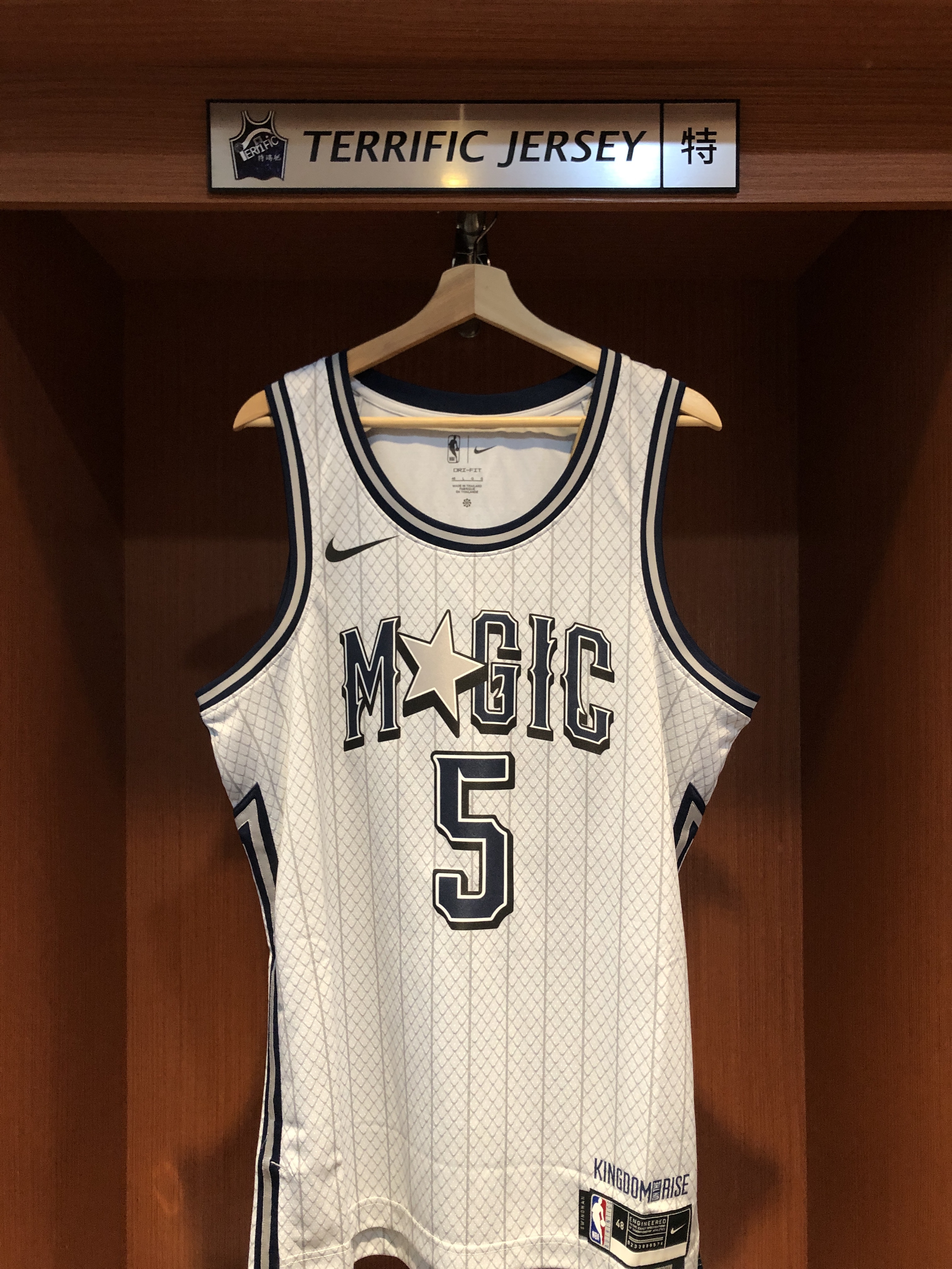 NBA球衣 Paolo Banchero 奧蘭多魔術城市 City Nike Swingman 球迷版 熱轉印 全新