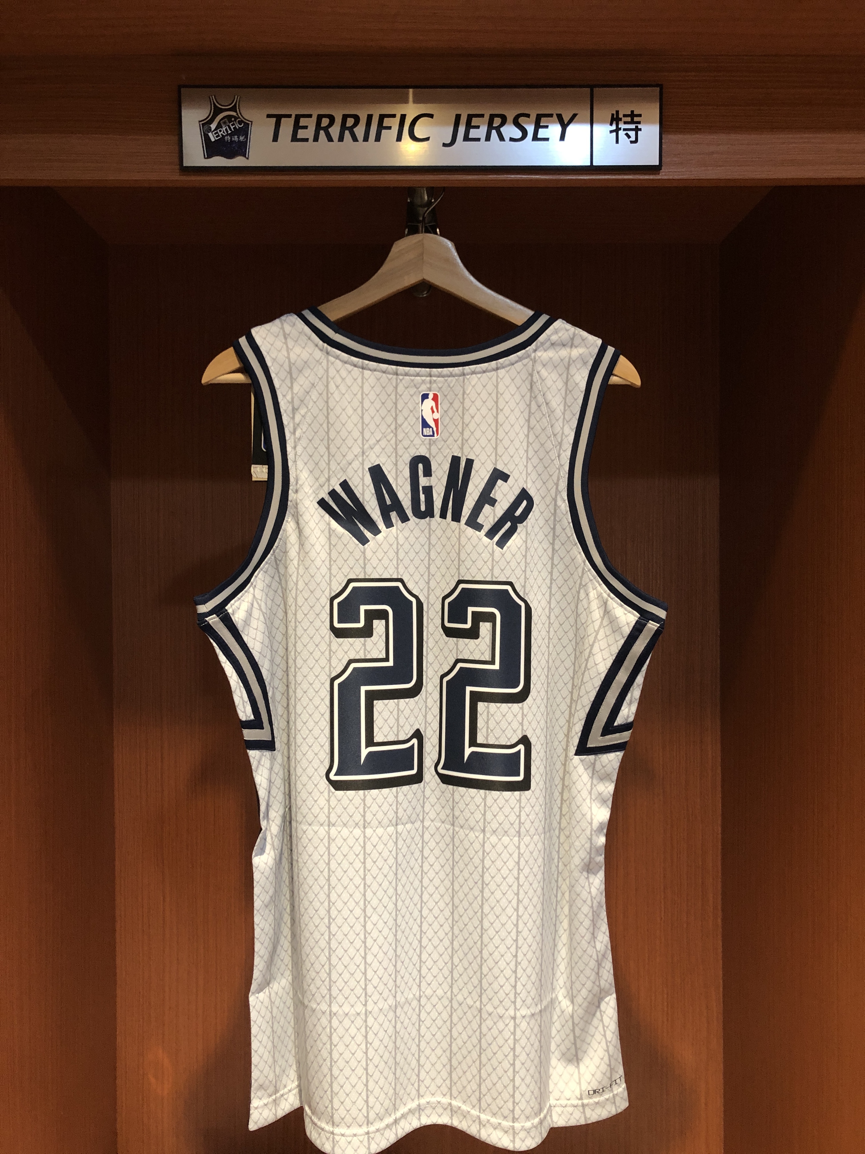 NBA球衣 Franz Wagner 奧蘭多魔術城市 City Nike Swingman 球迷版 熱轉印 全新