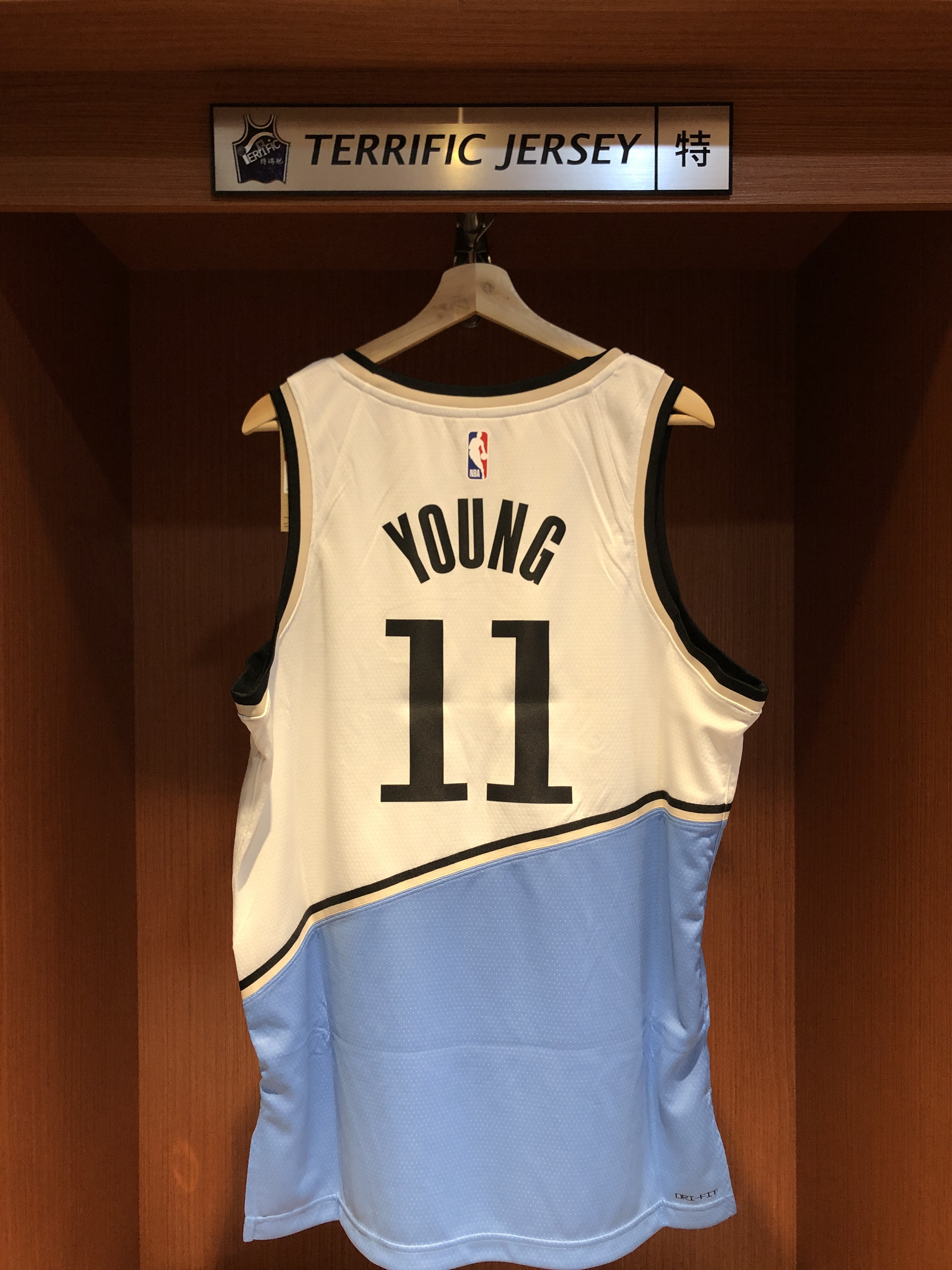 NBA球衣 Trae Young 亞特蘭大老鷹城市 City Nike Swingman 球迷版 熱轉印 全新