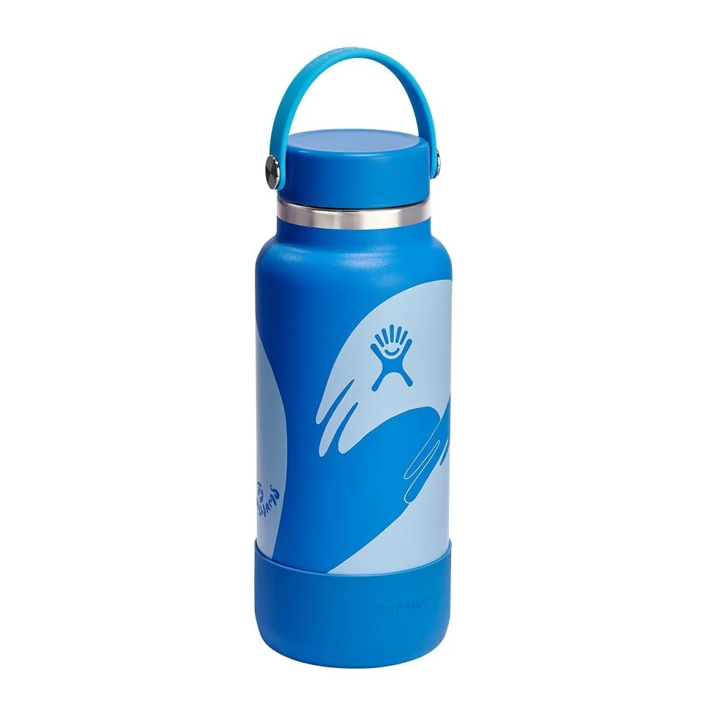 Hydro Flask Ty Williams 32oz 寬口真空保溫鋼瓶 藍寶石 HFLEW32BTSF23A