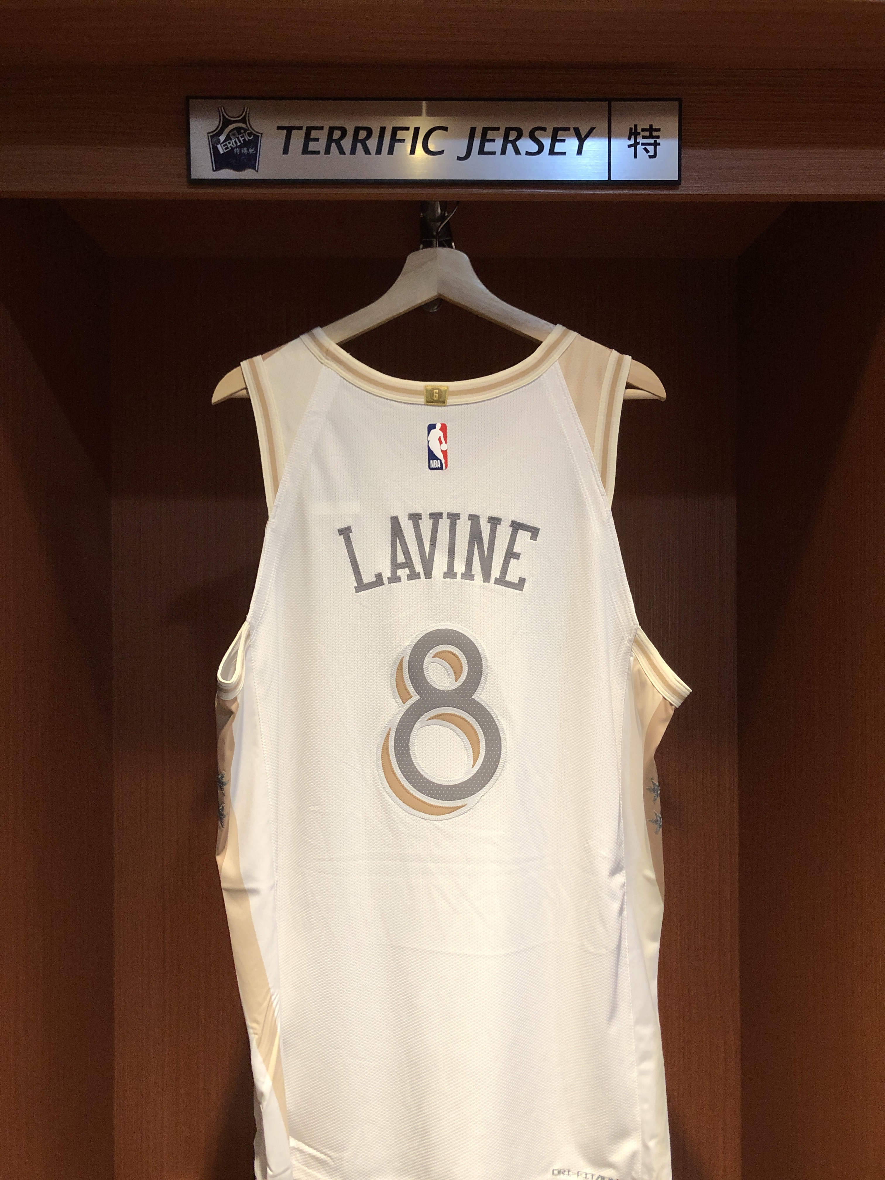 NBA球衣 Zach Lavine 芝加哥公牛城市 City Nike Authentic 球員版 電繡 含贊助商 全新