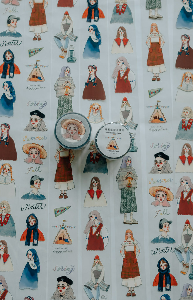 La Dolce Vita Tape - Camping life PET