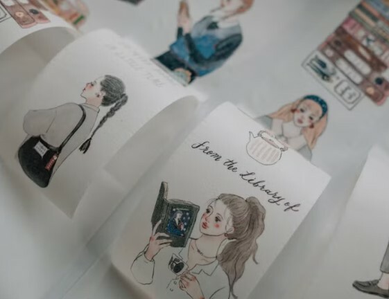 La Dolce Vita Tape - Life in a bookstore washi