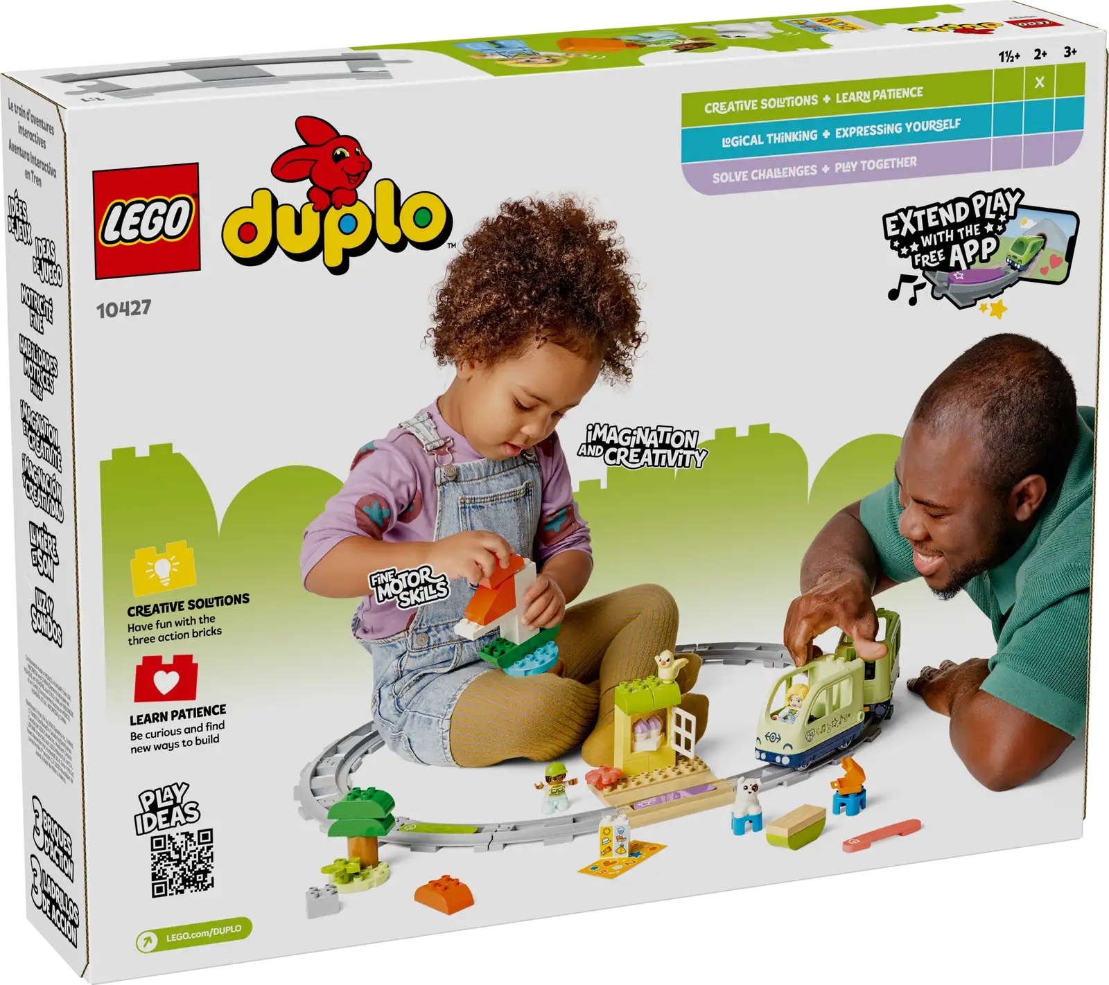[飛米樂高積木專賣店] LEGO 10427 DUPLO-得寶系列 互動式冒險列車