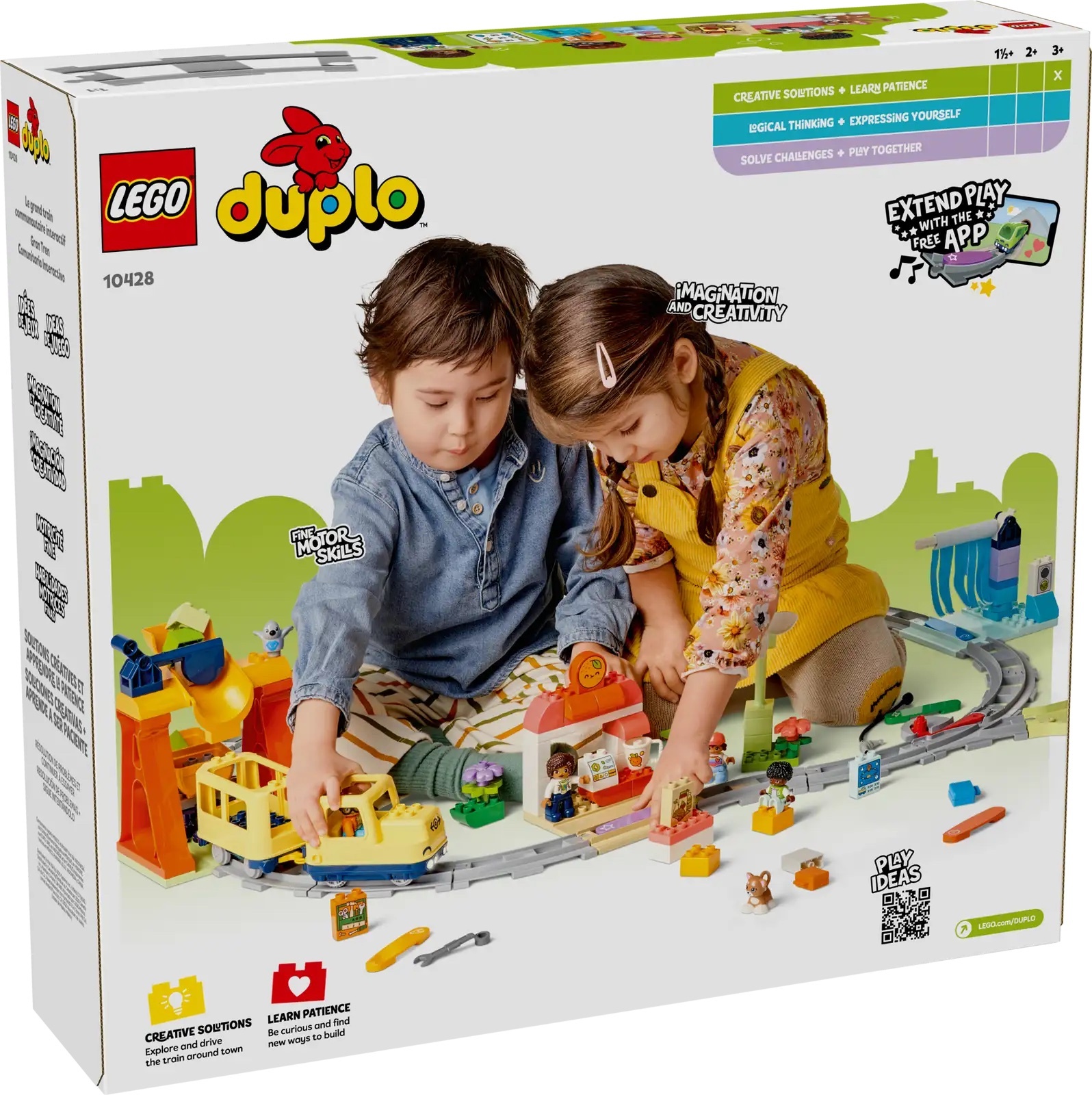 [飛米樂高積木專賣店] LEGO 10428 DUPLO-得寶系列 大型互動式社區列車
