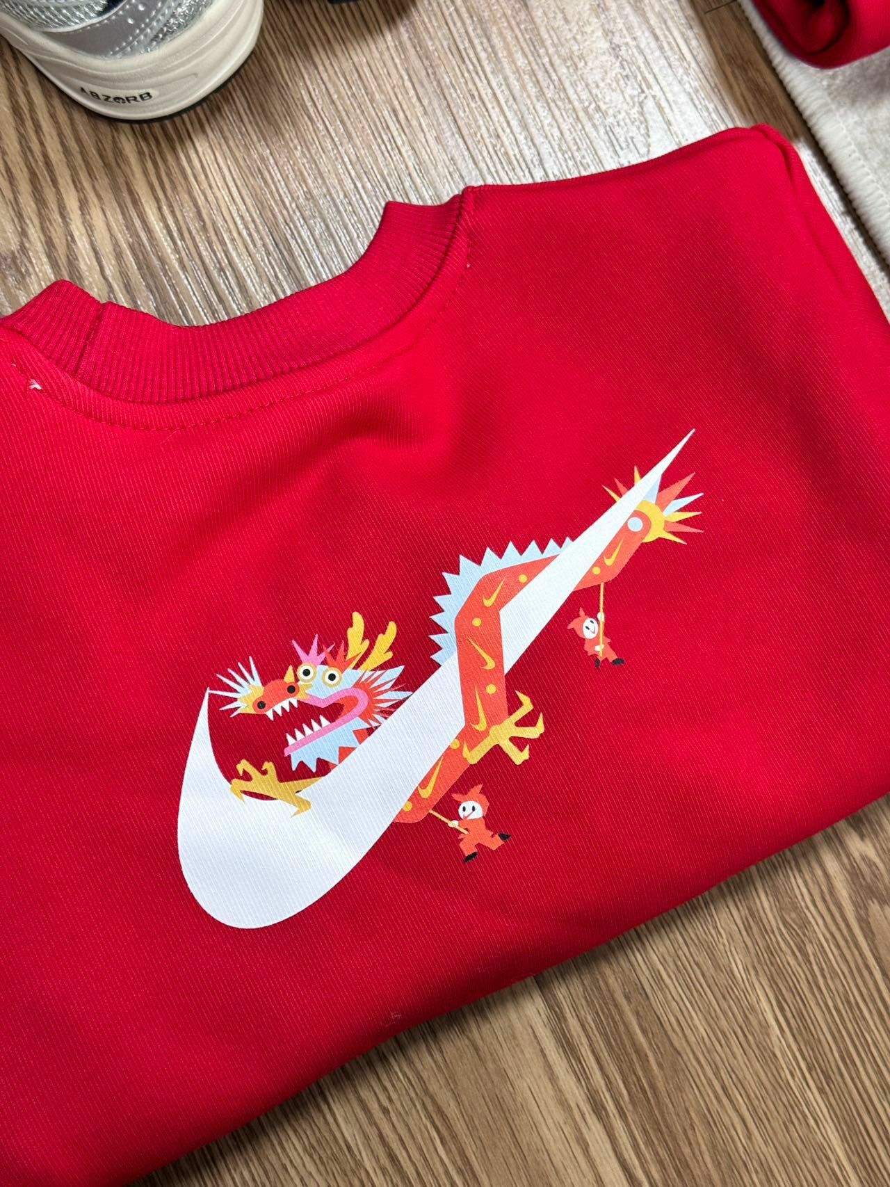 廠單 NK Sportswear Chinese 龍年限定紅色衛衣