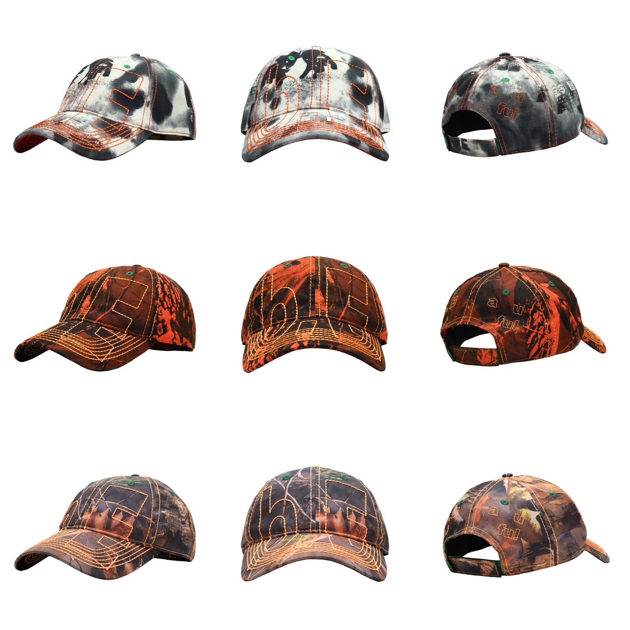 B.EAUTIFUL » b.E Hat 六分割帽卡車帽帽子