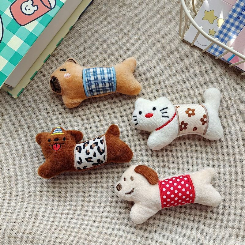 《12257》♾️狗狗貓貓長條款造型別針