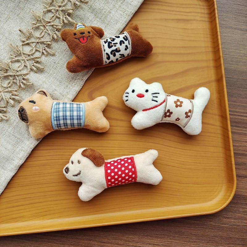 《12257》♾️狗狗貓貓長條款造型別針