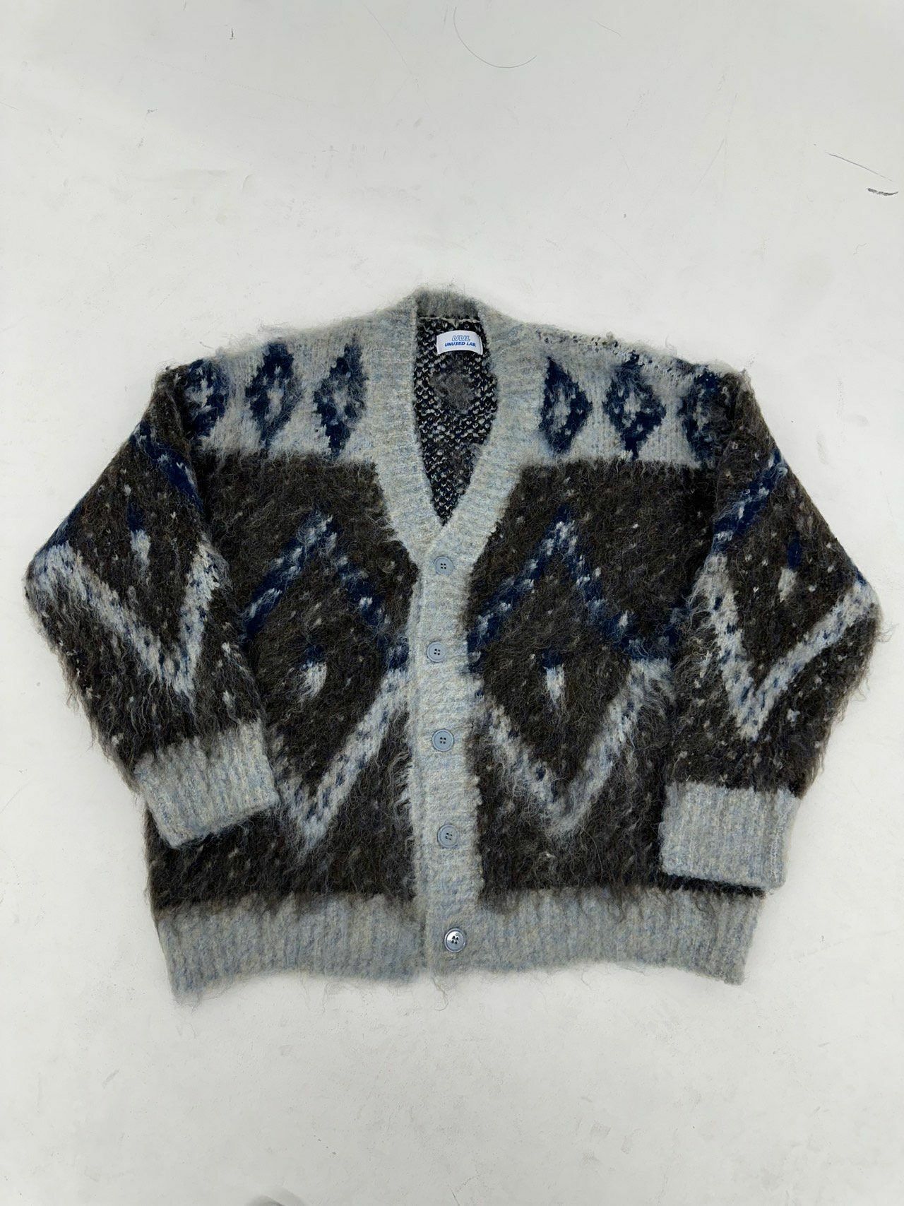 民族花開胸針織外套 UNUSED-053JK