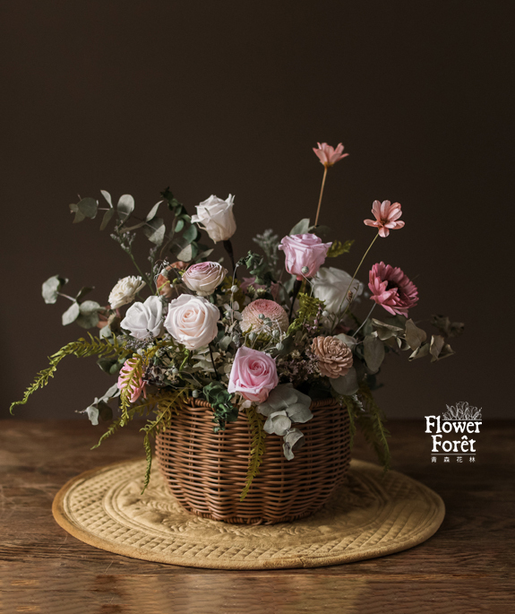 浪漫花園 | 花籃