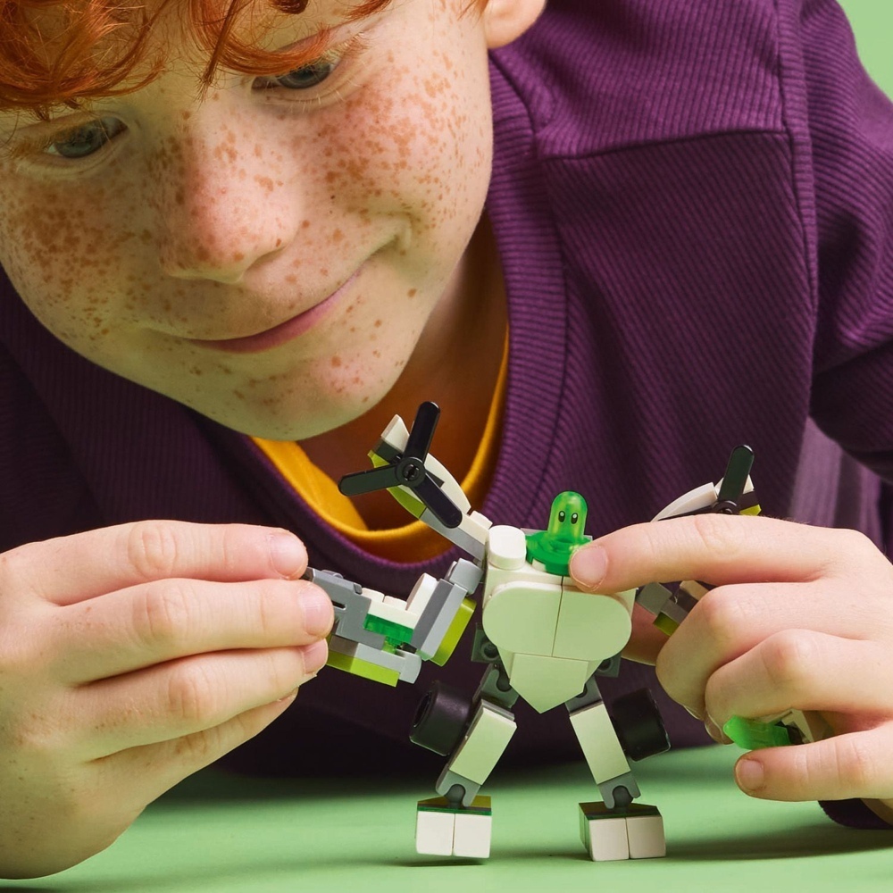 71487 綠魔球的機器人和交通工具大冒險