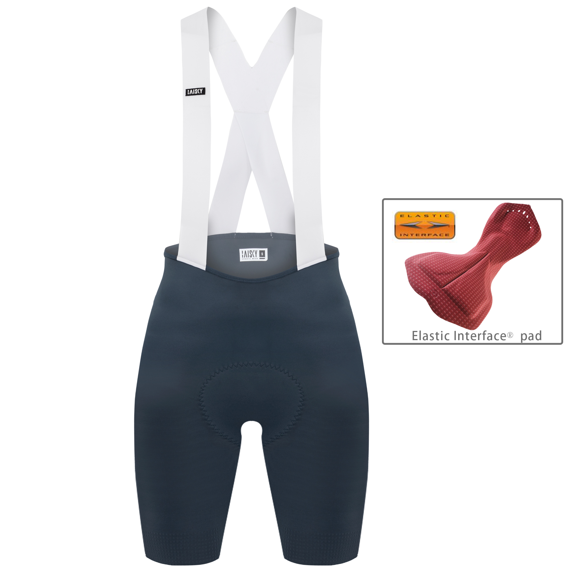 男款空力吊帶短褲 速力III 深藍