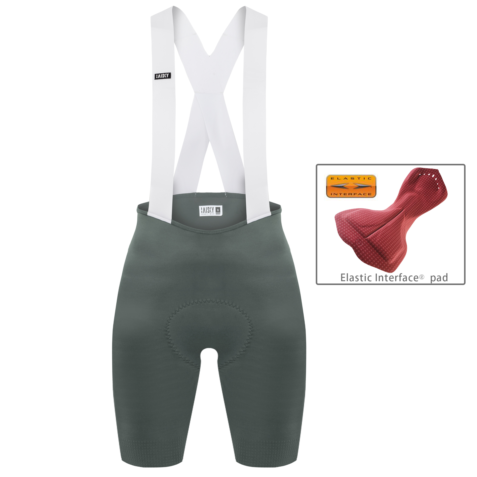 男款空力吊帶短褲 速力III 鐵灰