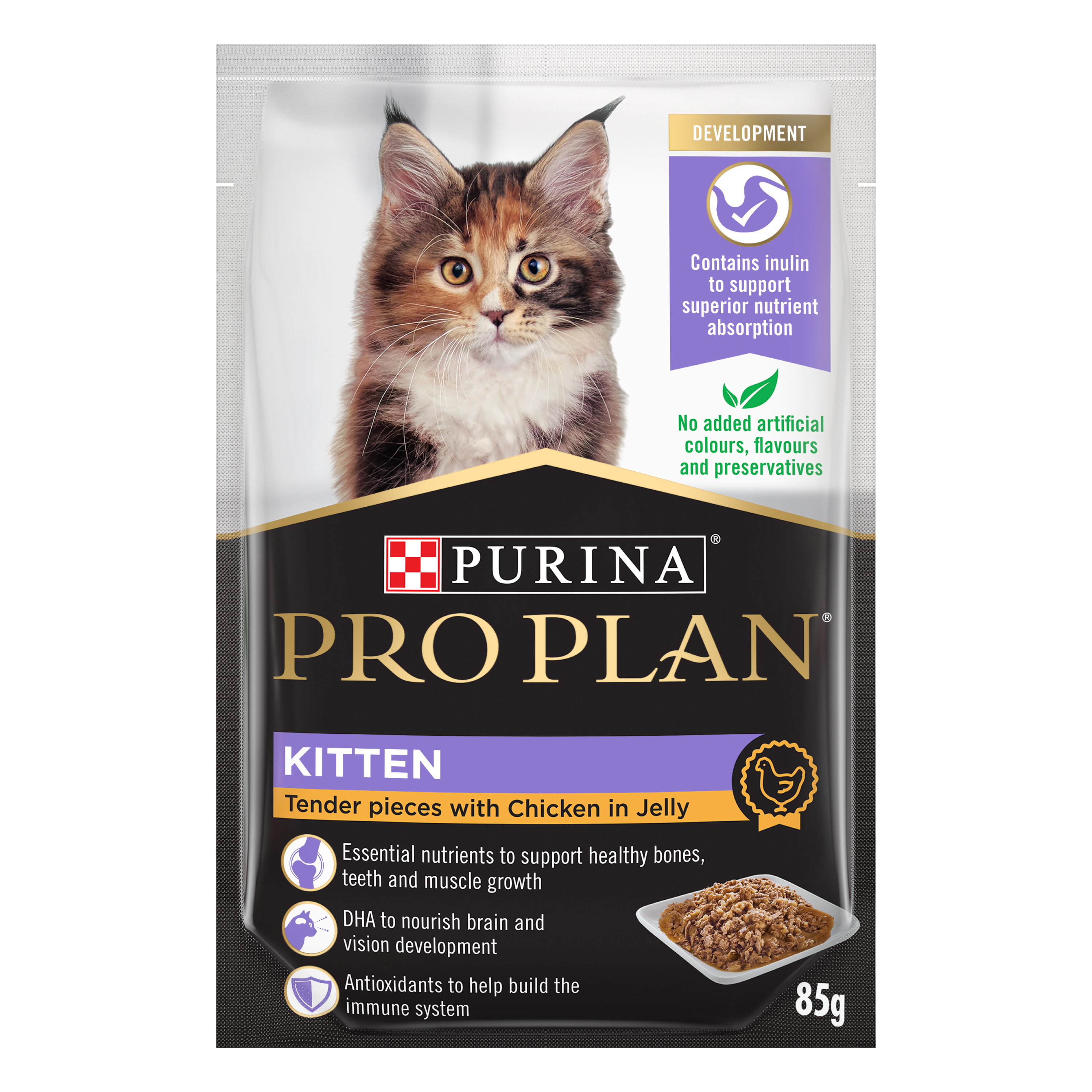 Purina ProPlan Cat Wet Kitten (Chicken) 85g x 12