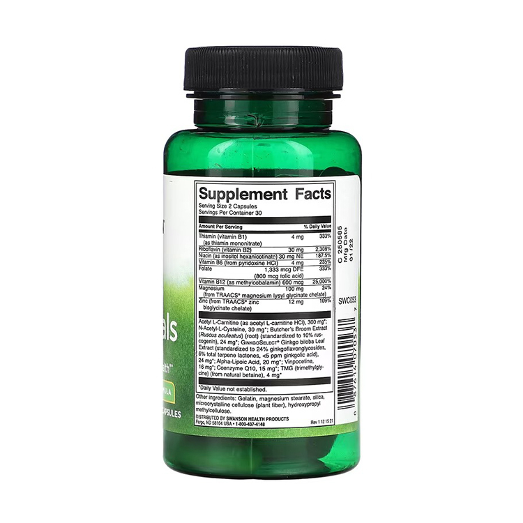 Swanson, Ear Essentials，60 Capsules