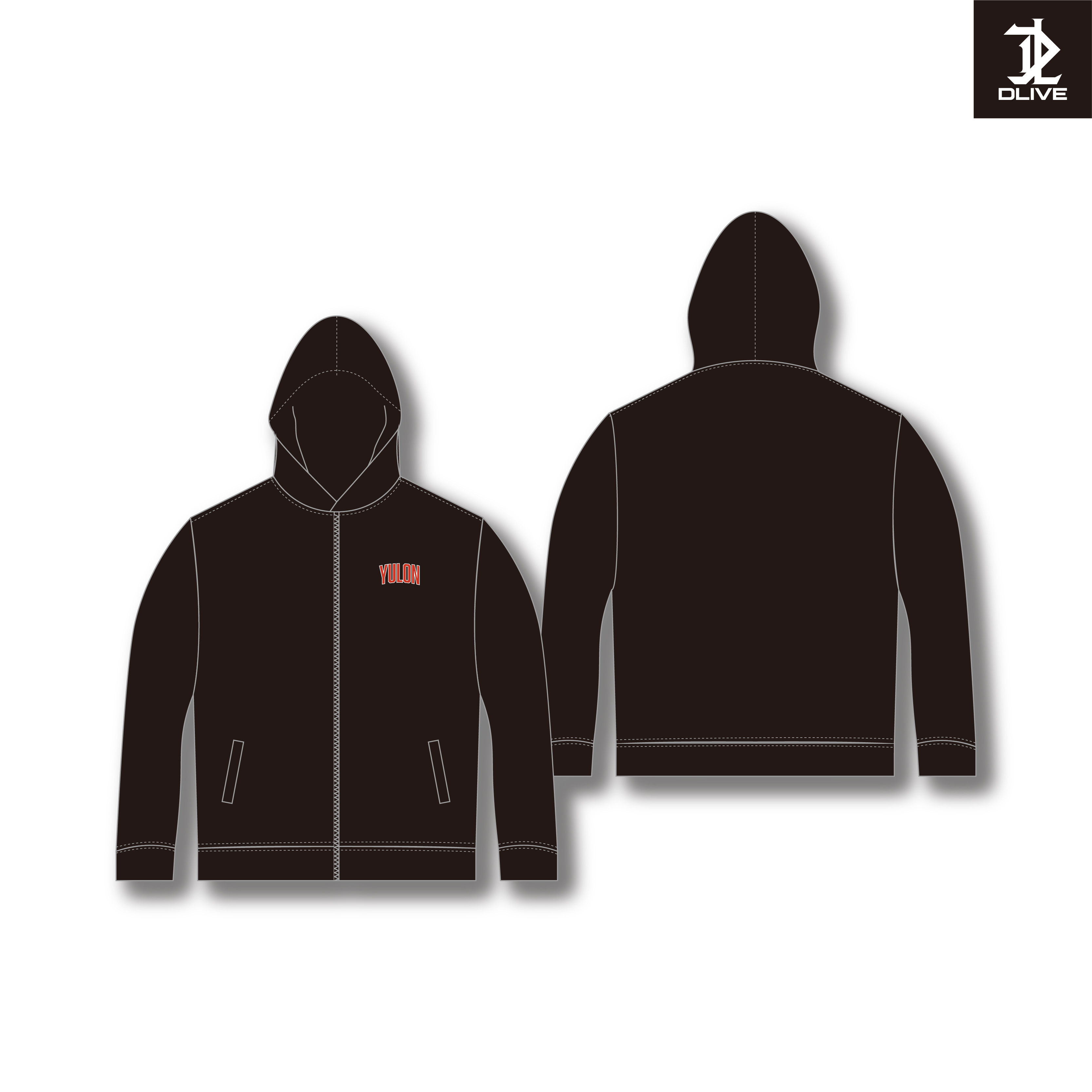 【DLIVE X 裕隆】應援連帽外套 (預購款)