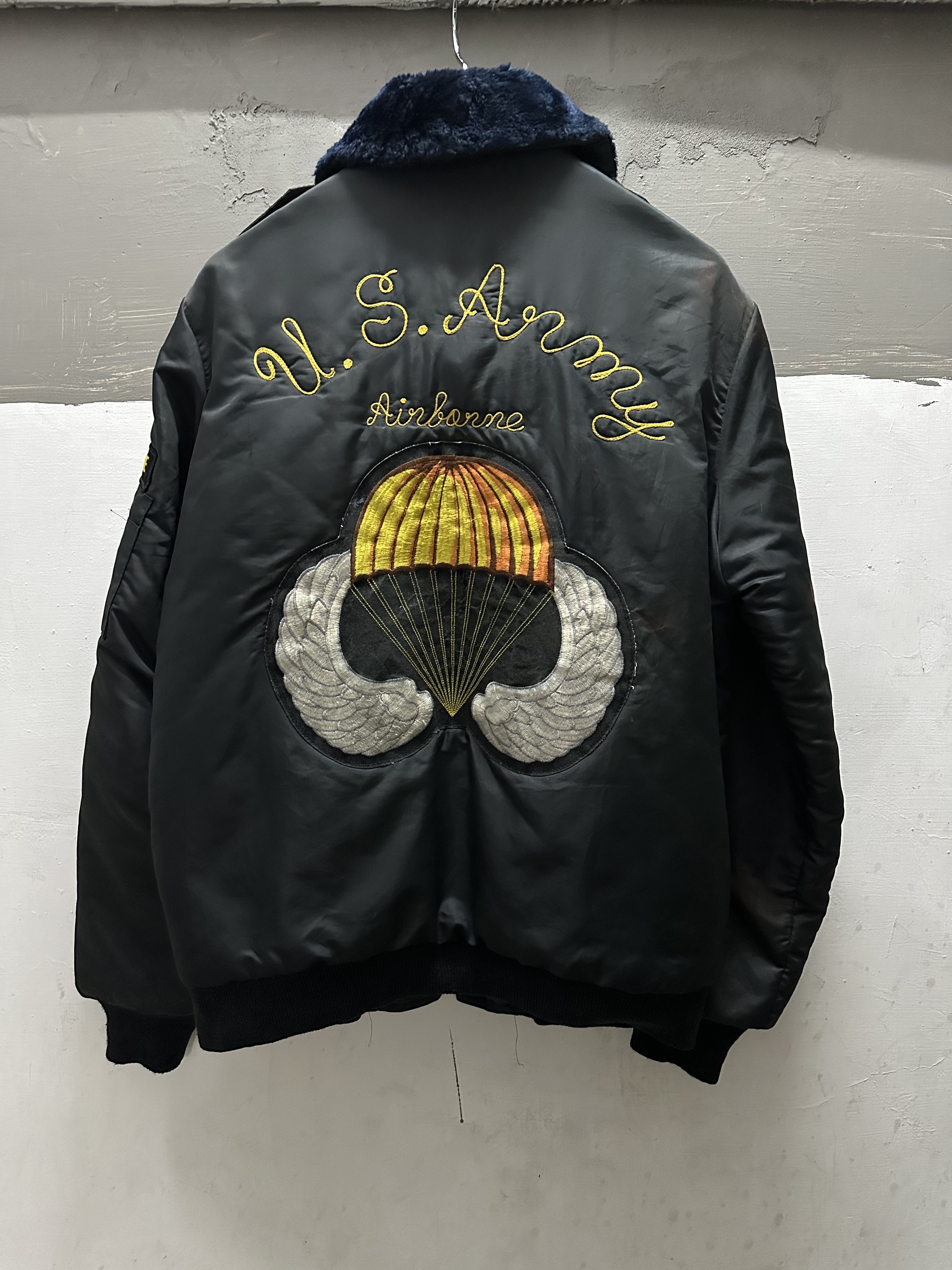 70s US ARMY AIRBORNE Veteran Jacket