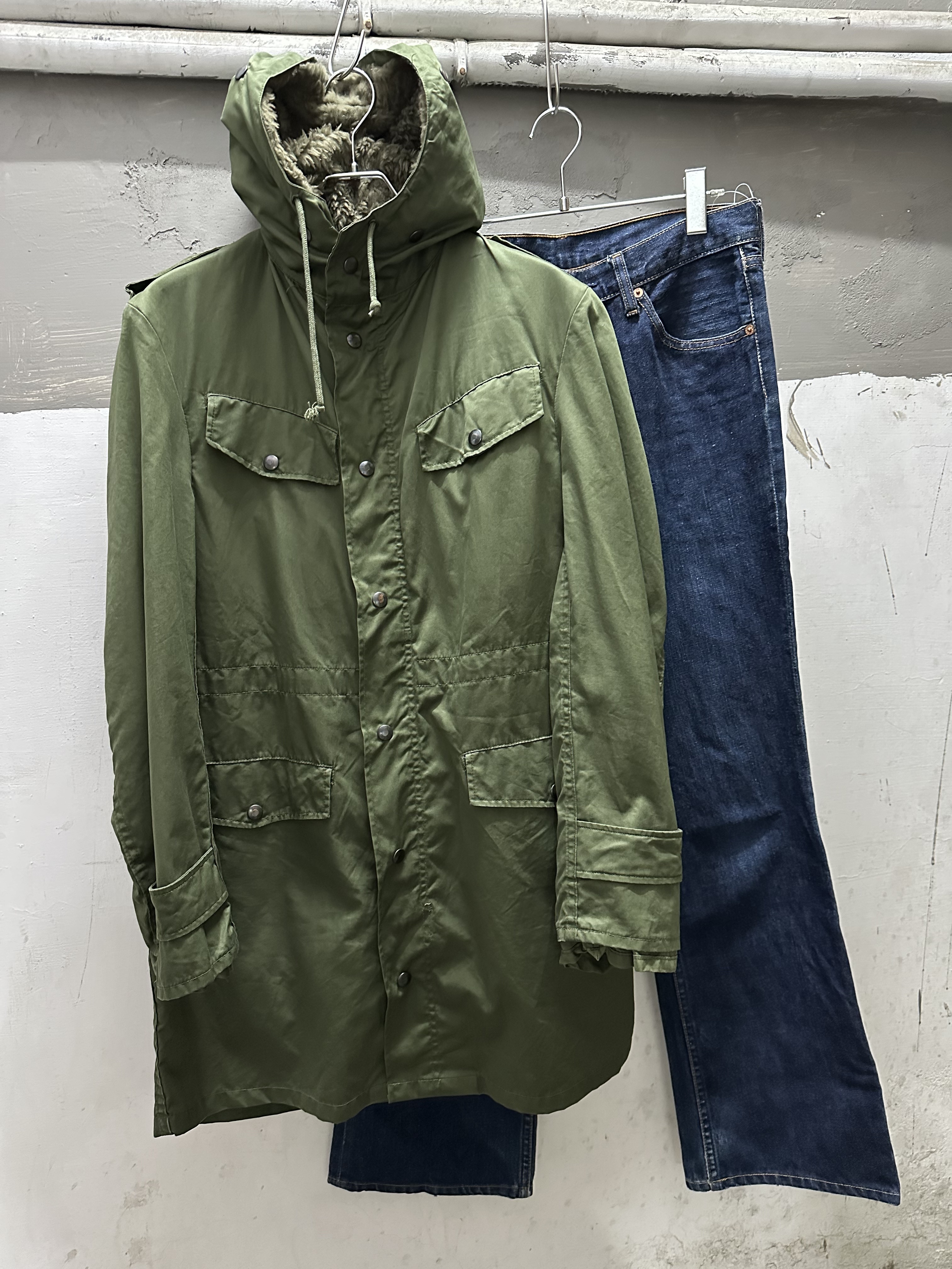 80s SWEDEN BOA ARMY Field Coat