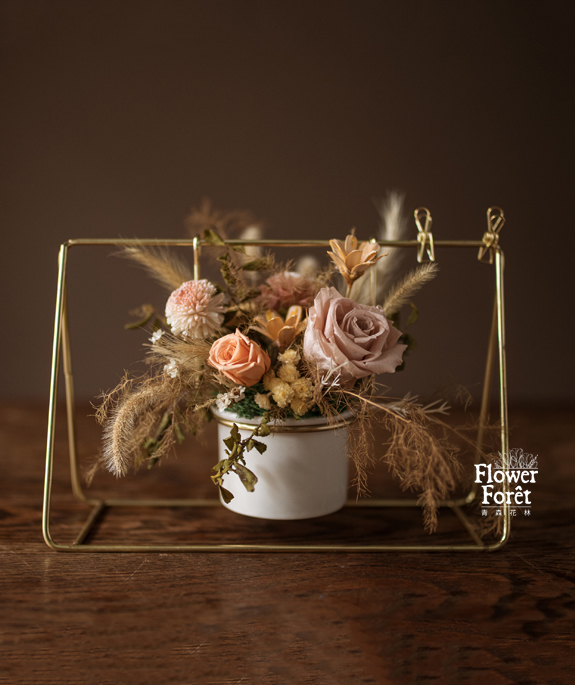 古典繡球 | 桌花