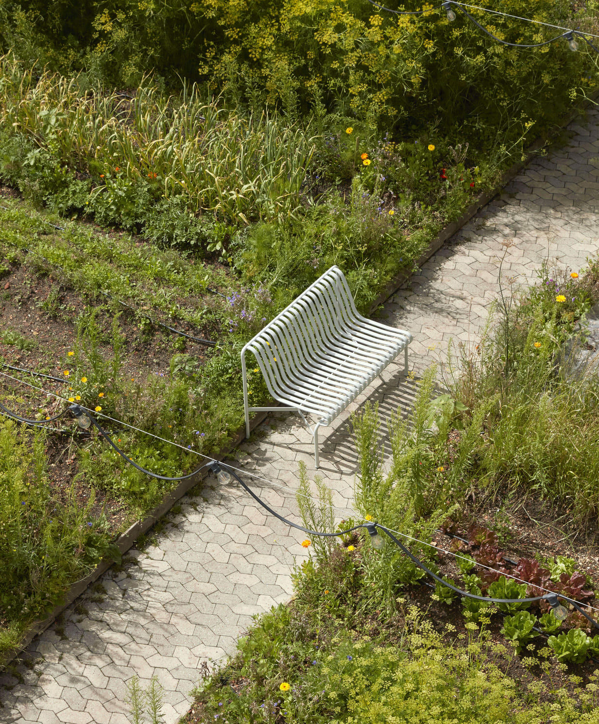 Palissade Dining Bench / 格柵餐凳