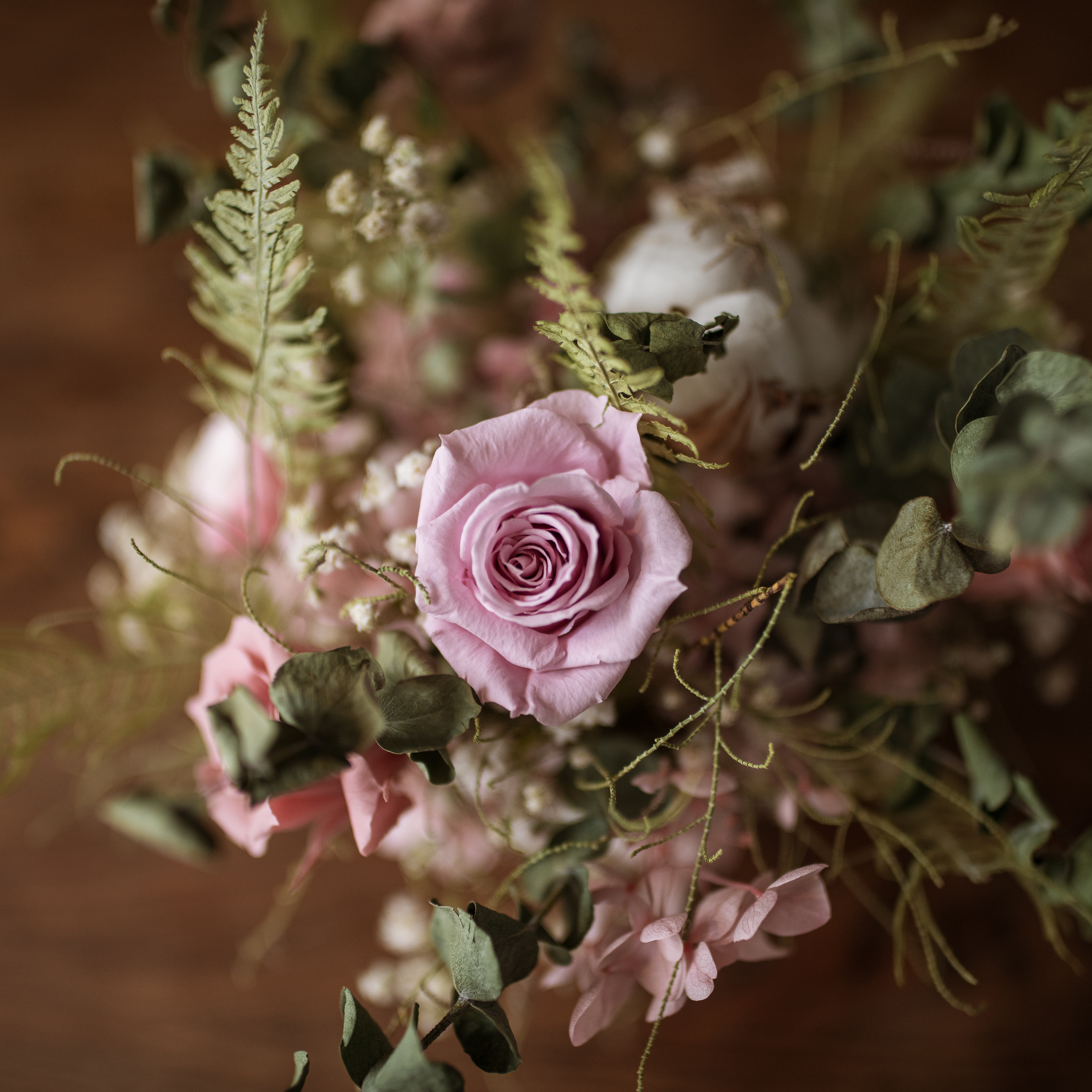 晨露粉玫 | 桌花