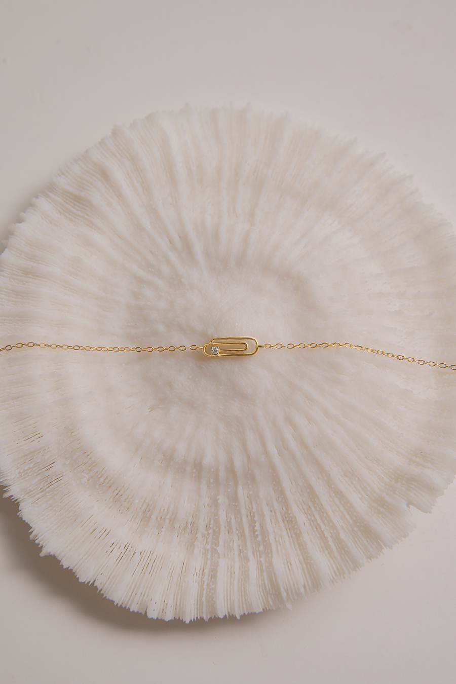 【925純銀】細緻橢圓滿鑽手鍊