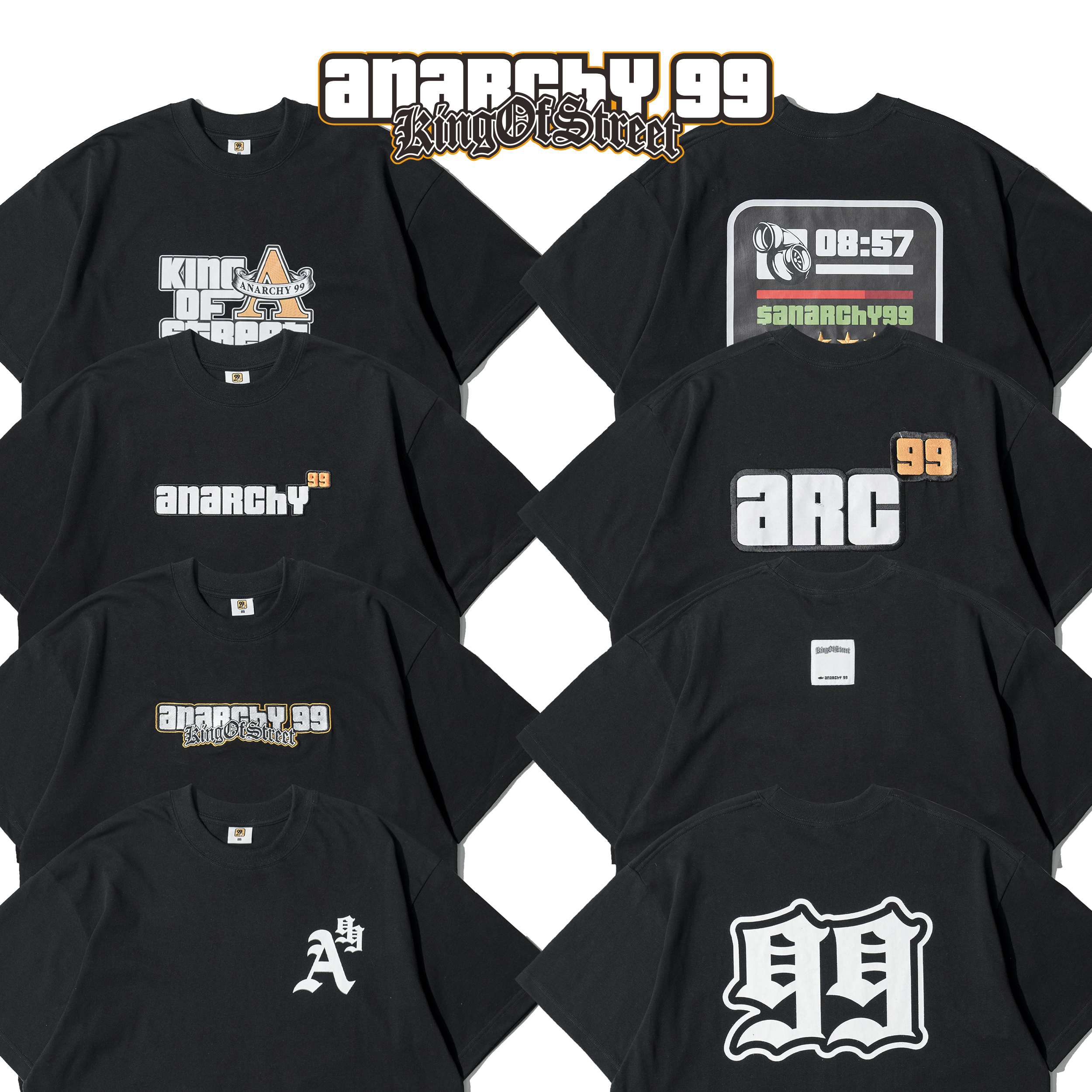 AGILITY x ANARCHY 99 / Logo Tee 短袖Tee [GT-A99-1]