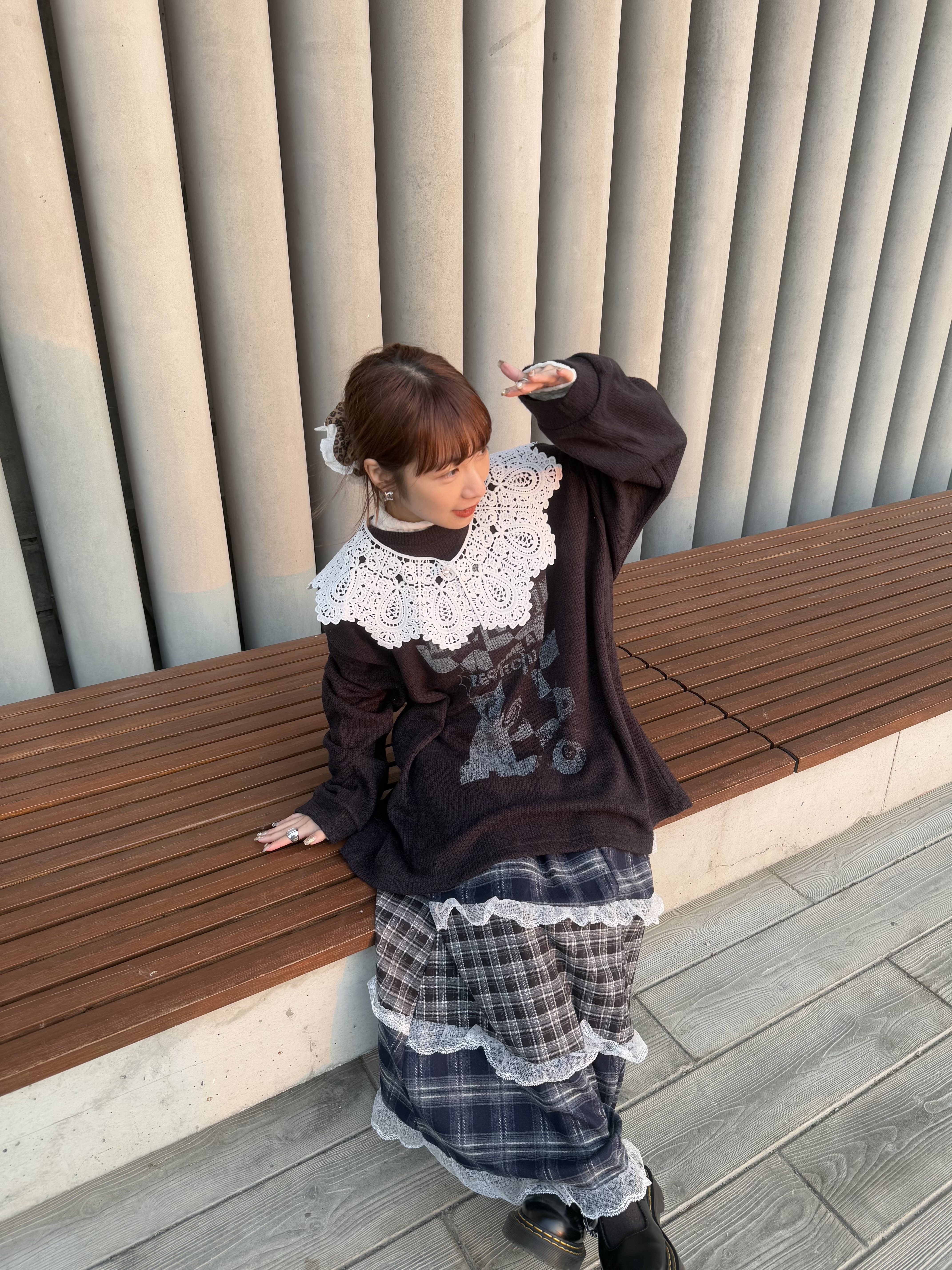 可愛喵喵OVERSIZE TEE