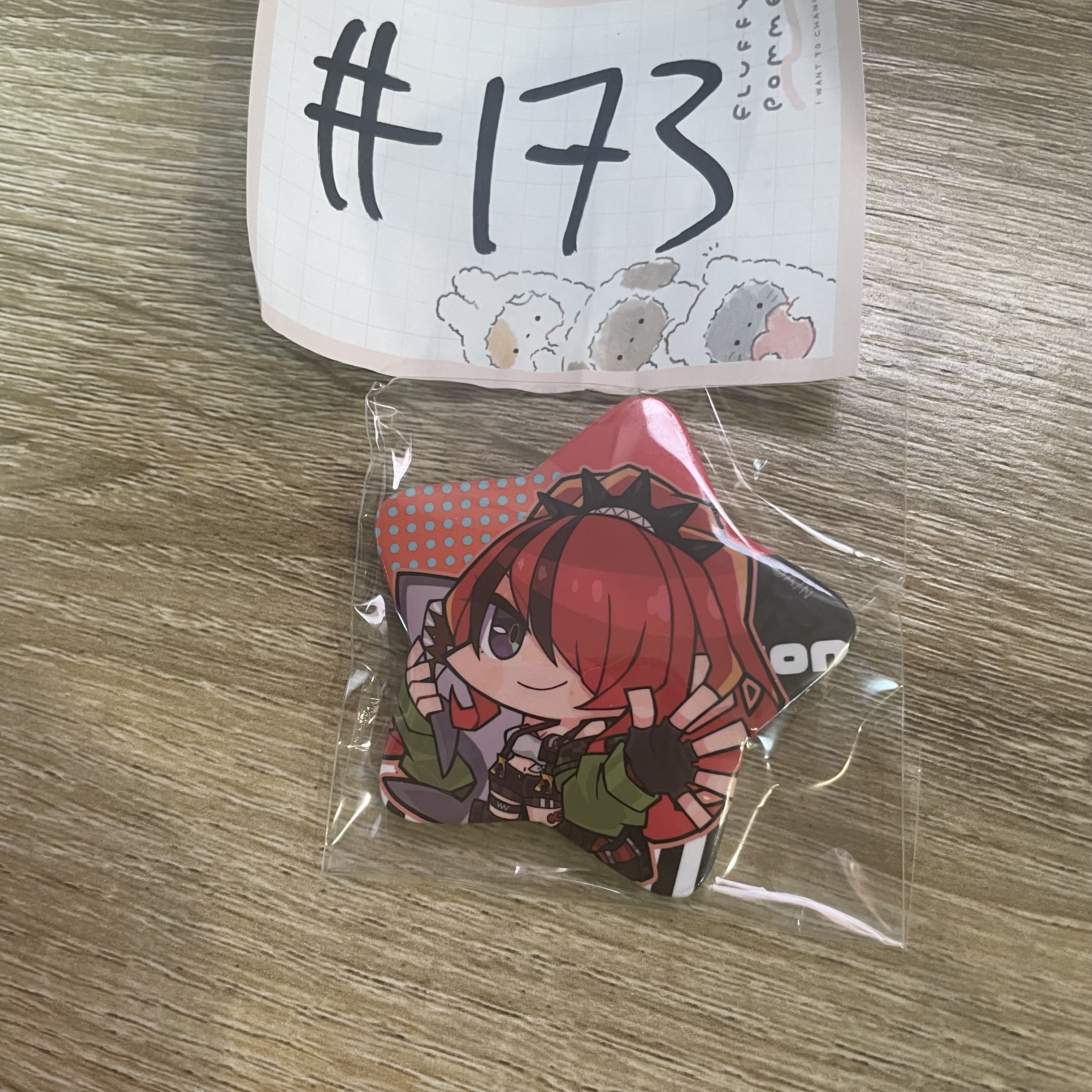 彩虹社 LAIN 襟章#173