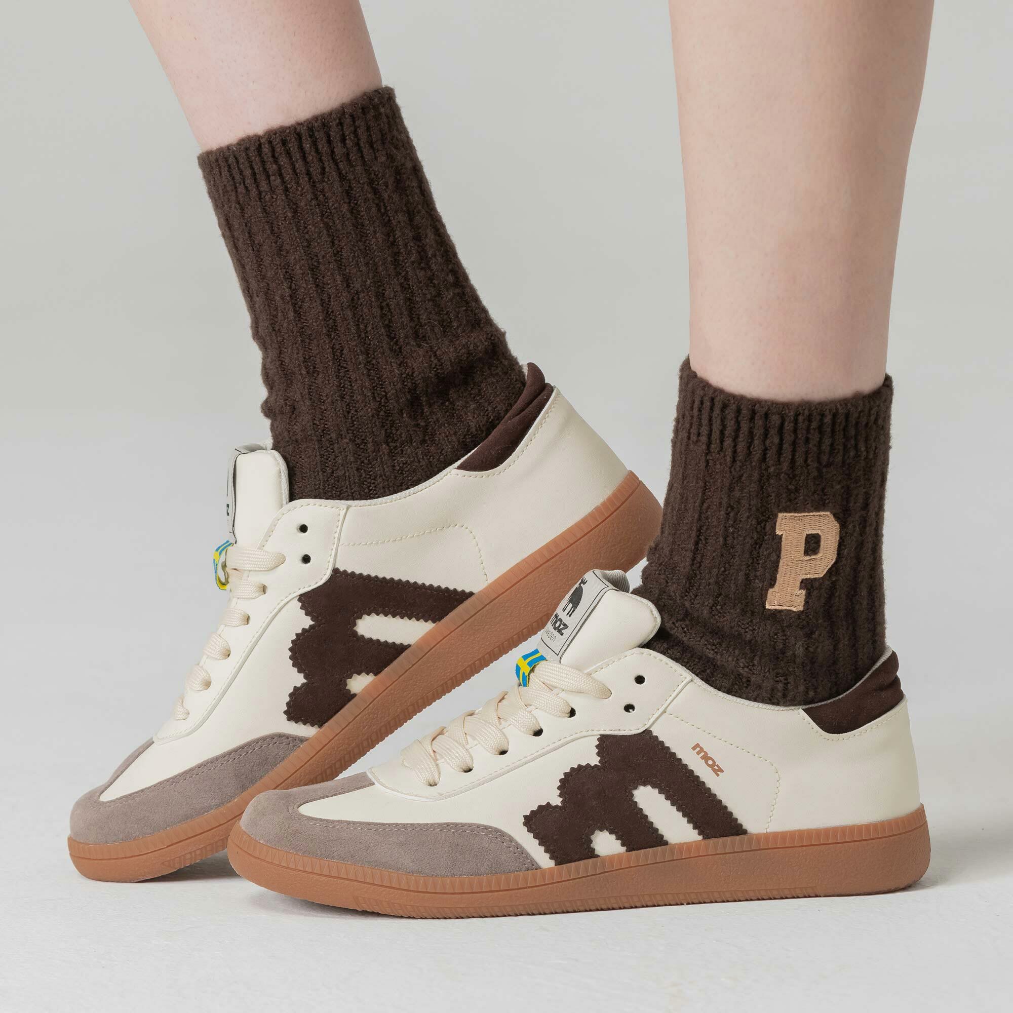 【熱銷】moz瑞典 駝鹿 經典再現 復古 德訓鞋 (摩卡)