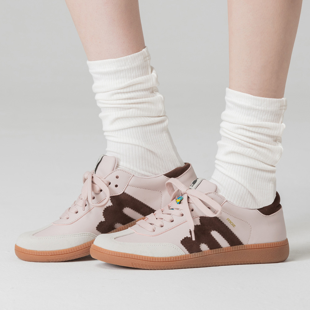 moz瑞典駝鹿經典再現復古德訓鞋(草莓)