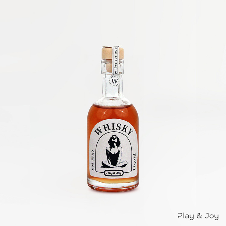 PLAY&JOY 威士忌風味 口交水性潤滑液-50ml flavored lubricant whisky flavored