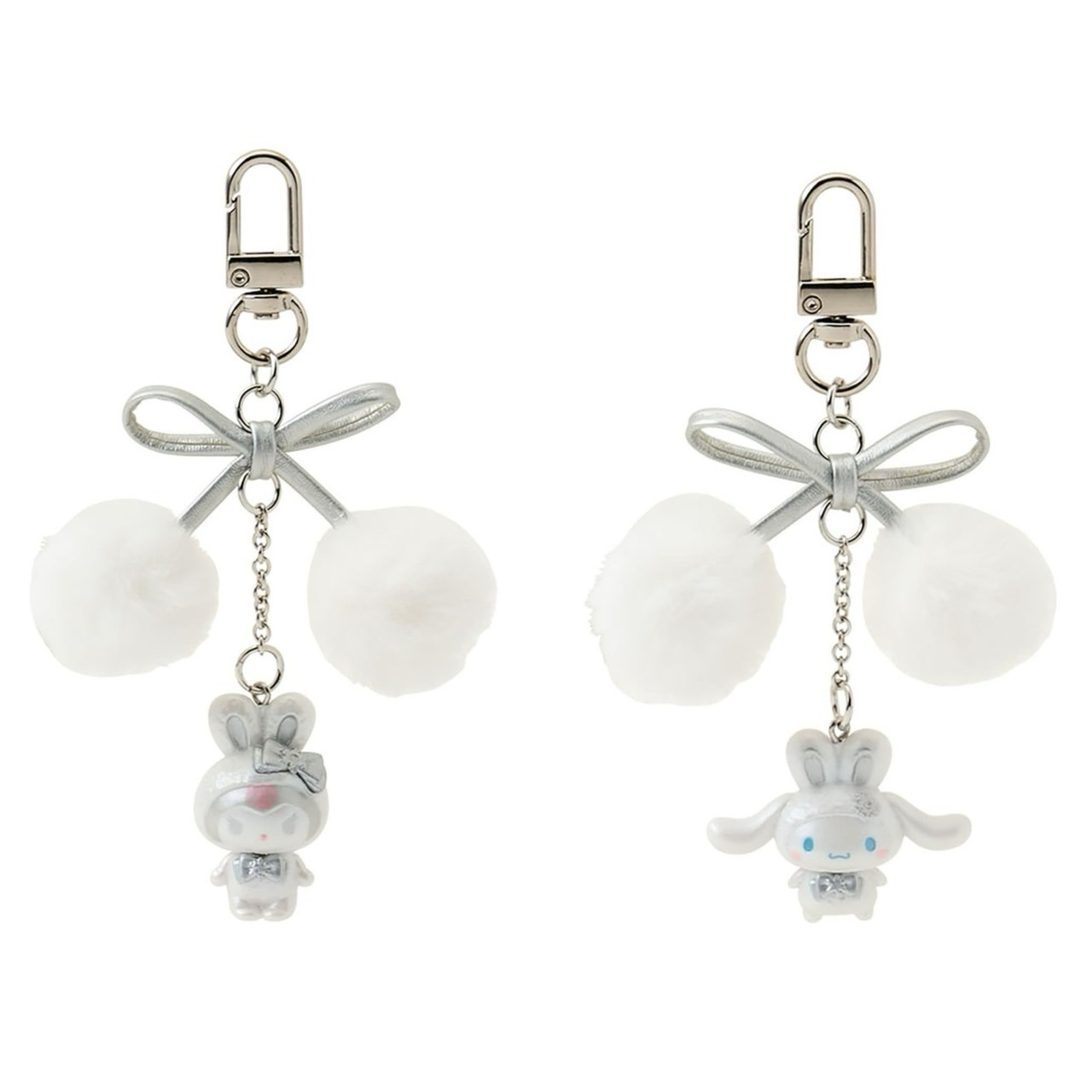 現貨┃日本 Sanrio Cinnamoroll Key Holder Snow 三麗鷗 冬季限定 雪花 蝴蝶結 鑰匙圈