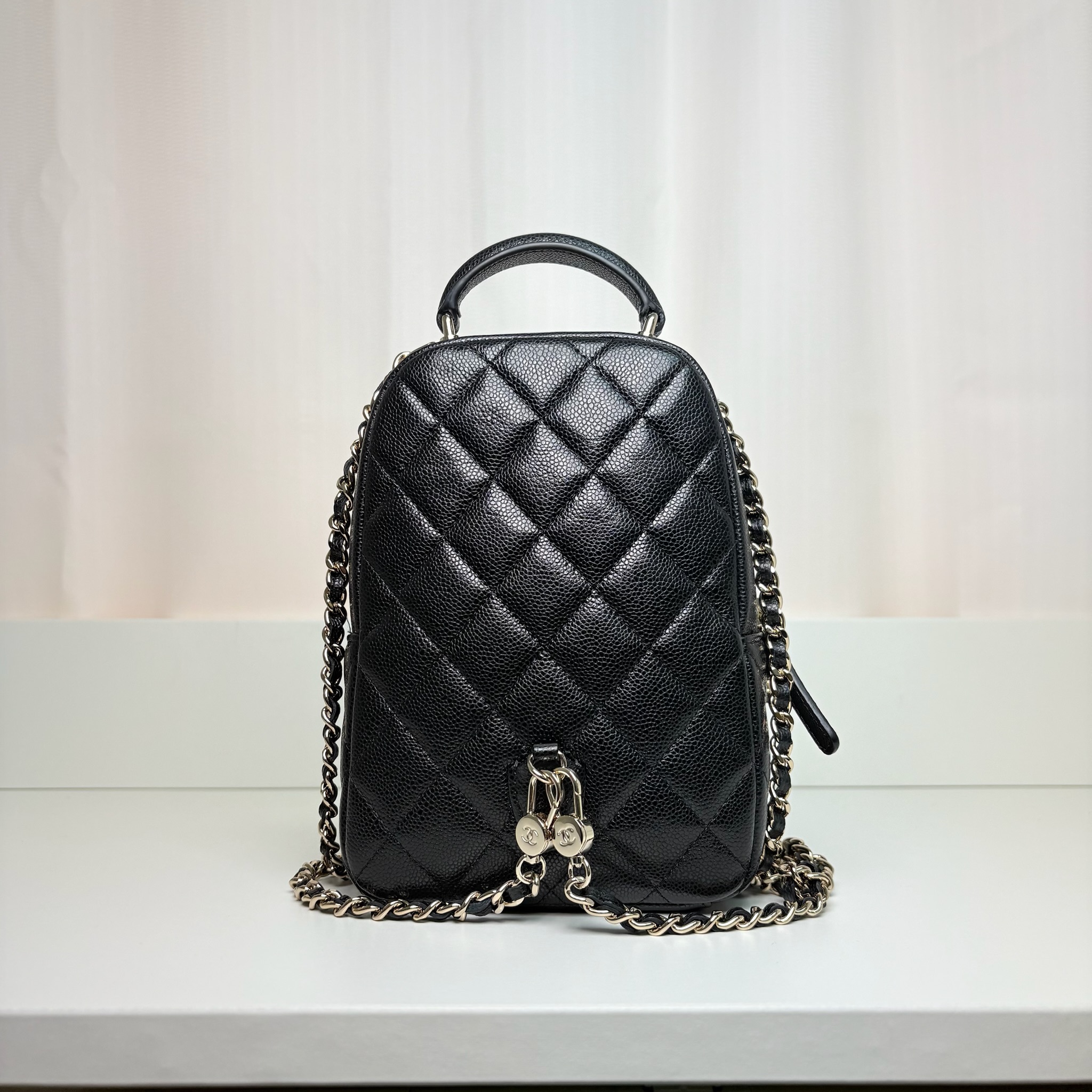 Chanel Classic Mini Bag - Black / Ghw